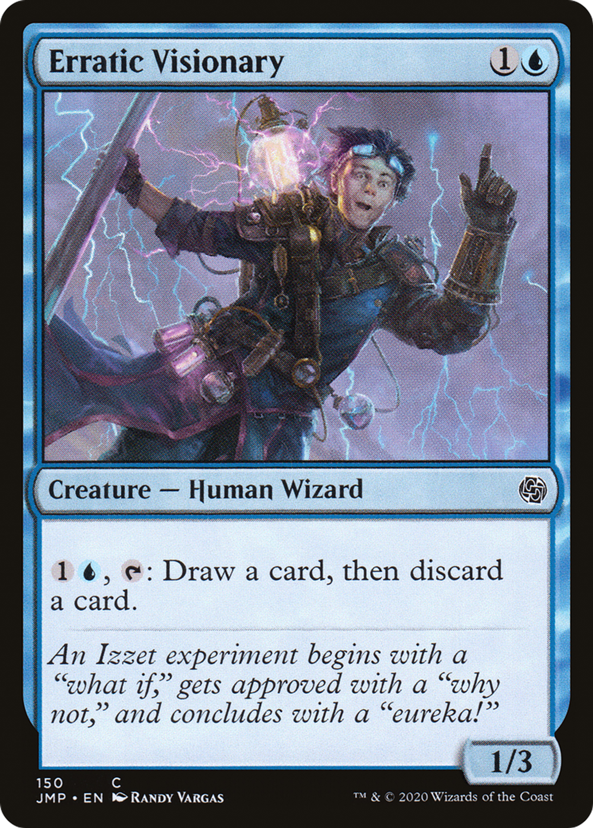 Erratic Visionary — Jumpstart — Magic: The Gathering