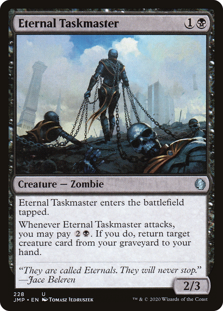Eternal Taskmaster — Jumpstart — Magic: The Gathering