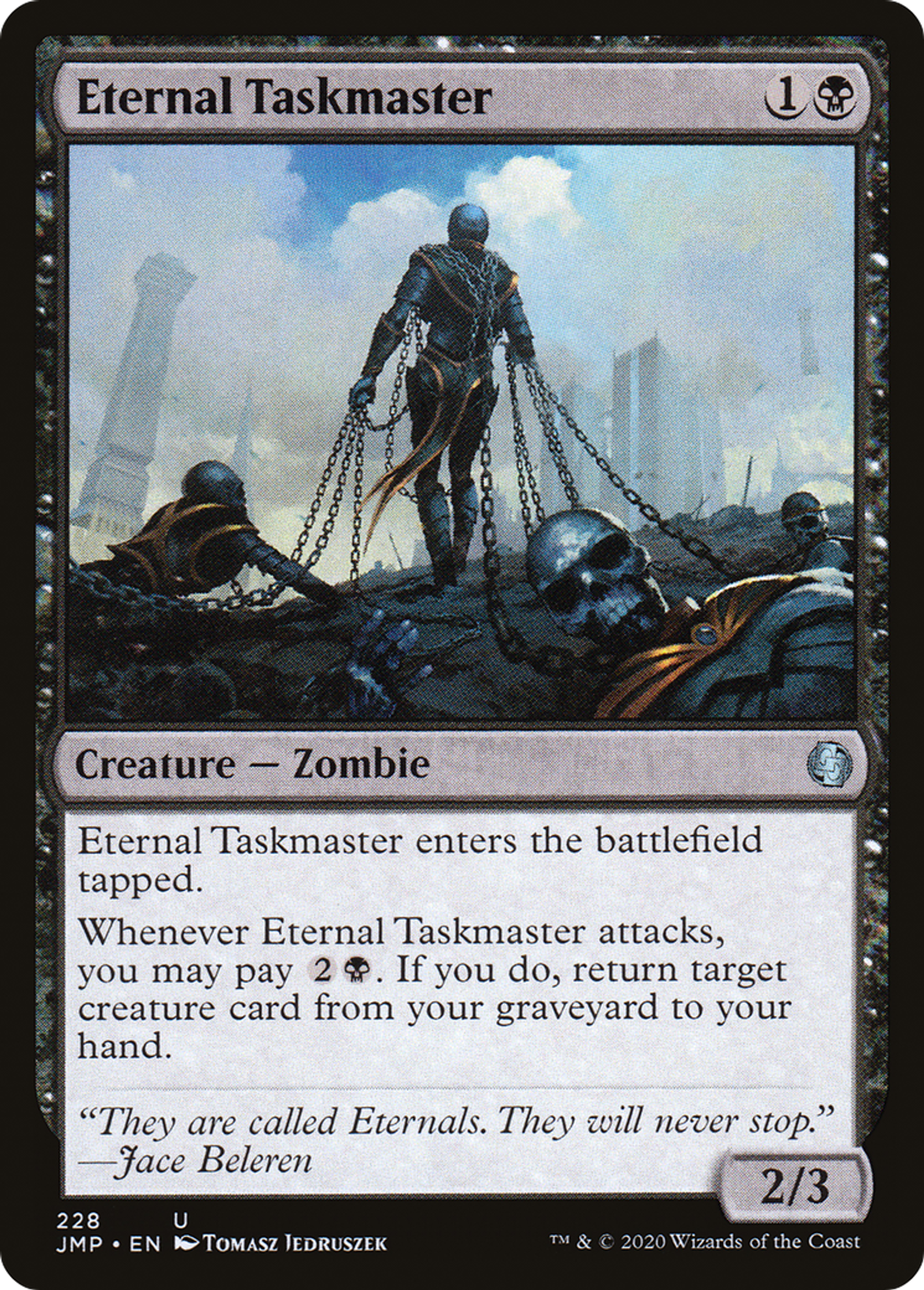 Eternal Taskmaster — Jumpstart — Magic: The Gathering