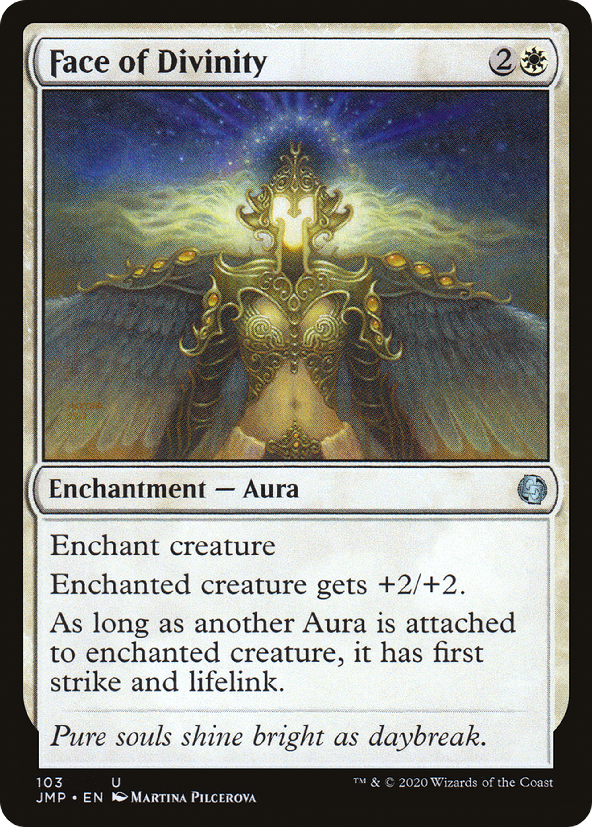 Face of Divinity — Jumpstart — Magic: The Gathering