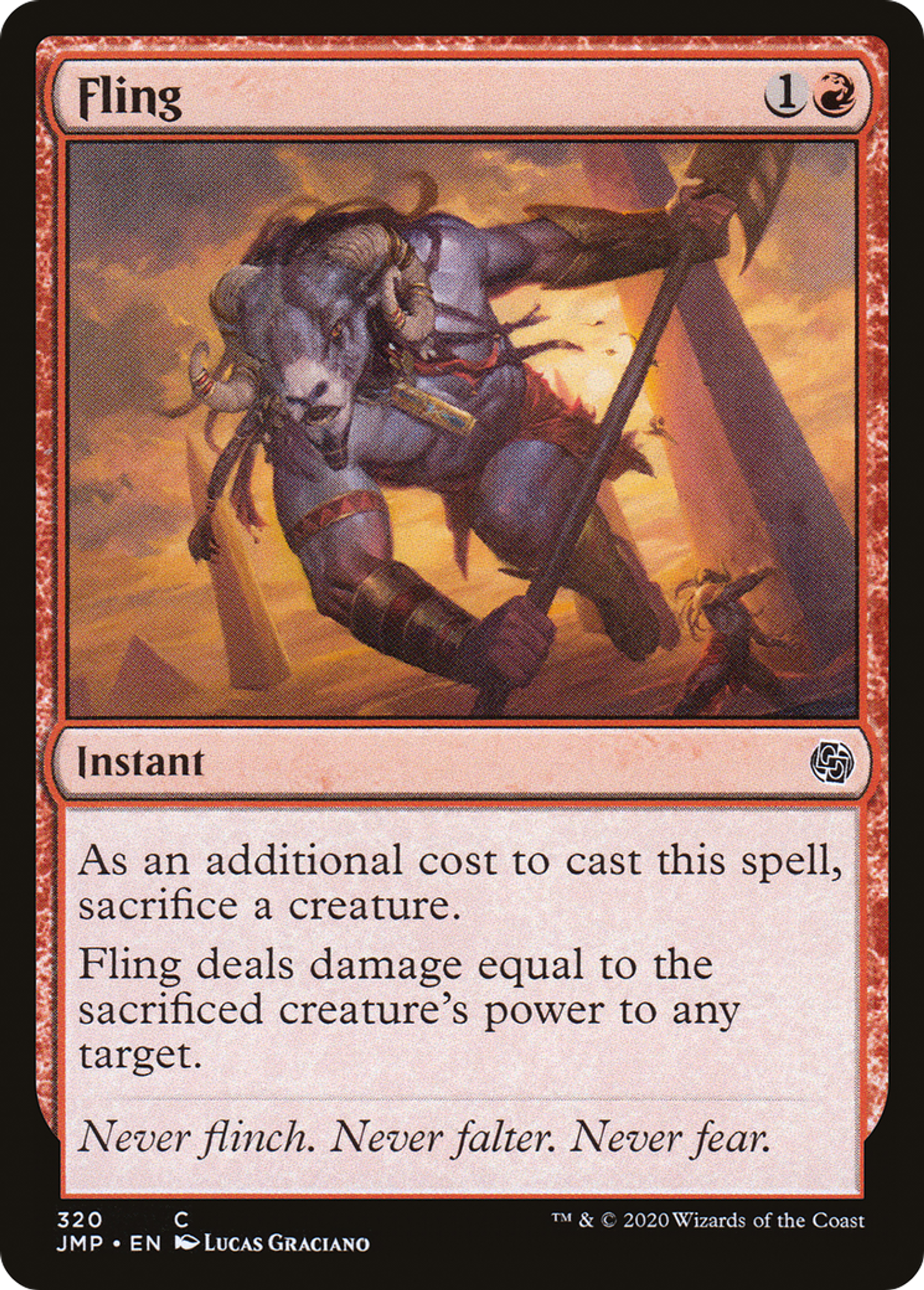 Fling — Jumpstart — Magic: The Gathering