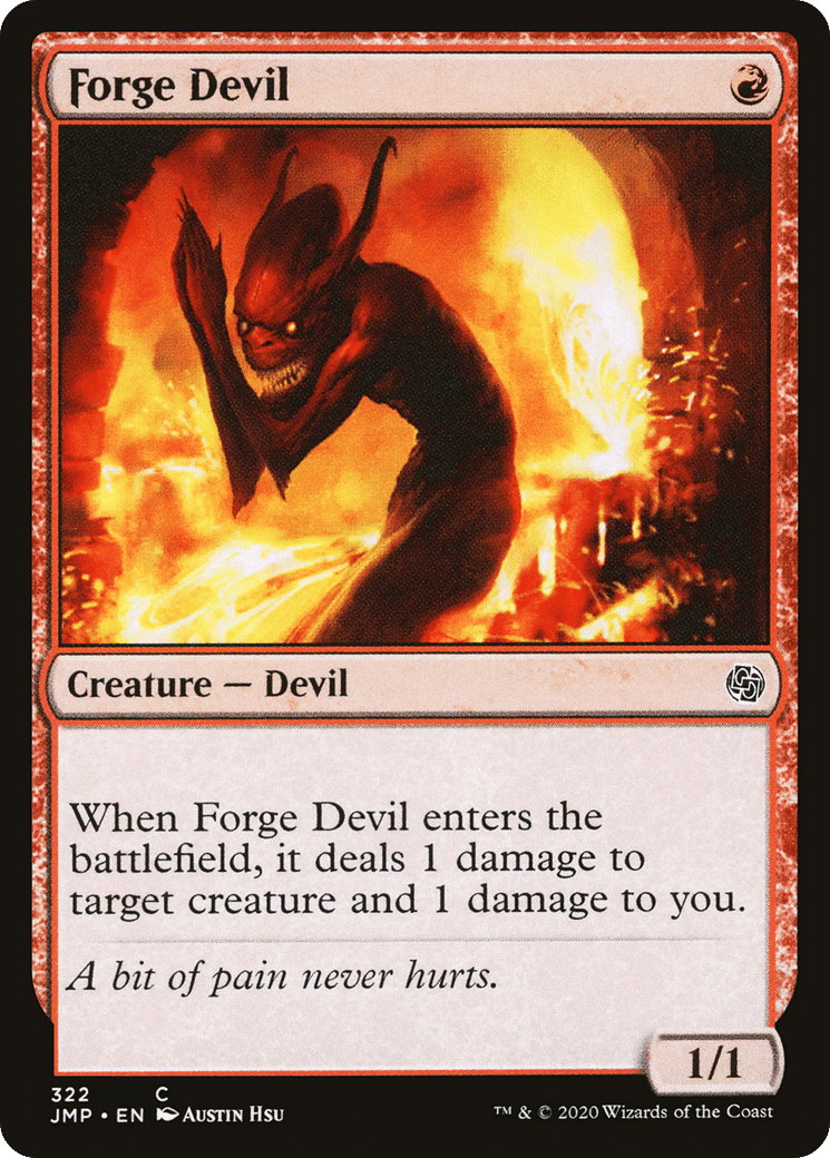 Forge Devil — Jumpstart — Magic: The Gathering
