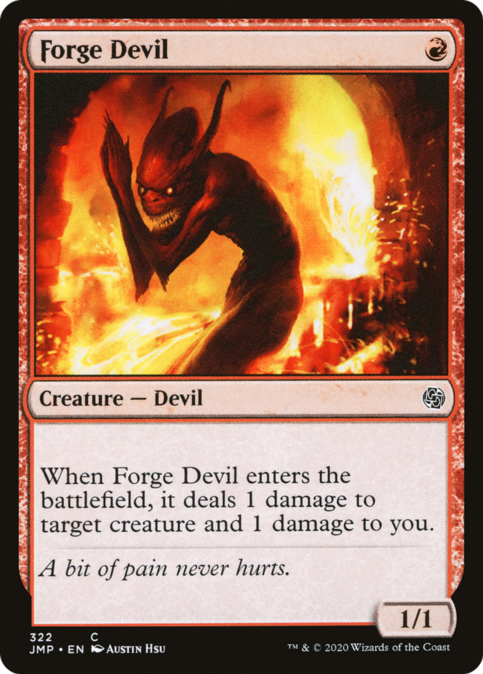 Forge Devil — Jumpstart — Magic: The Gathering