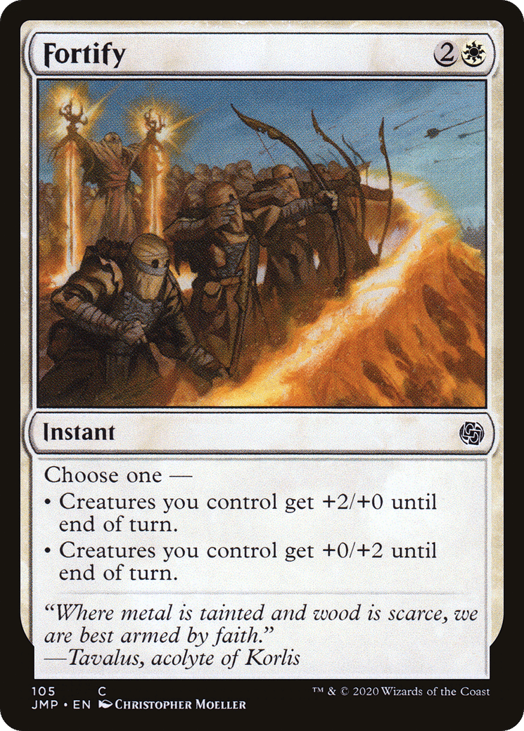 Fortify — Jumpstart — Magic: The Gathering