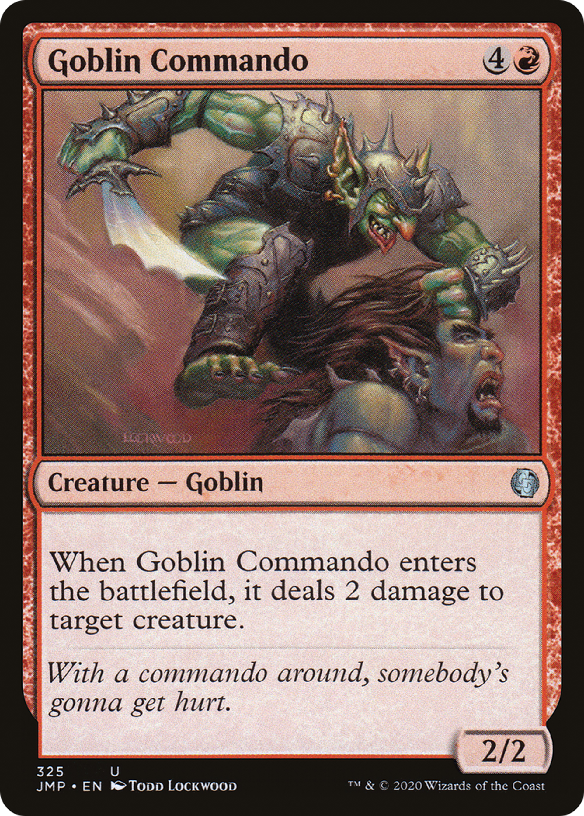 Goblin Commando — Jumpstart — Magic: The Gathering