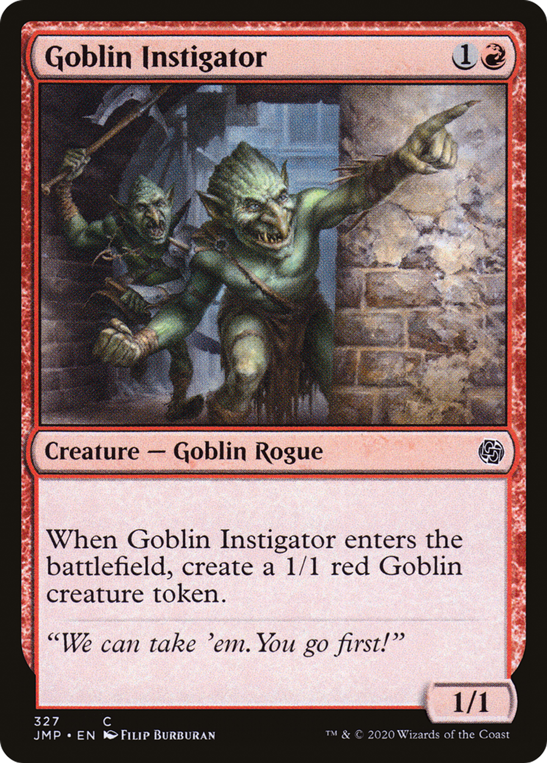 Goblin Instigator — Jumpstart — Magic: The Gathering