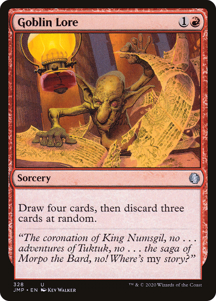 Goblin Lore — Jumpstart — Magic: The Gathering