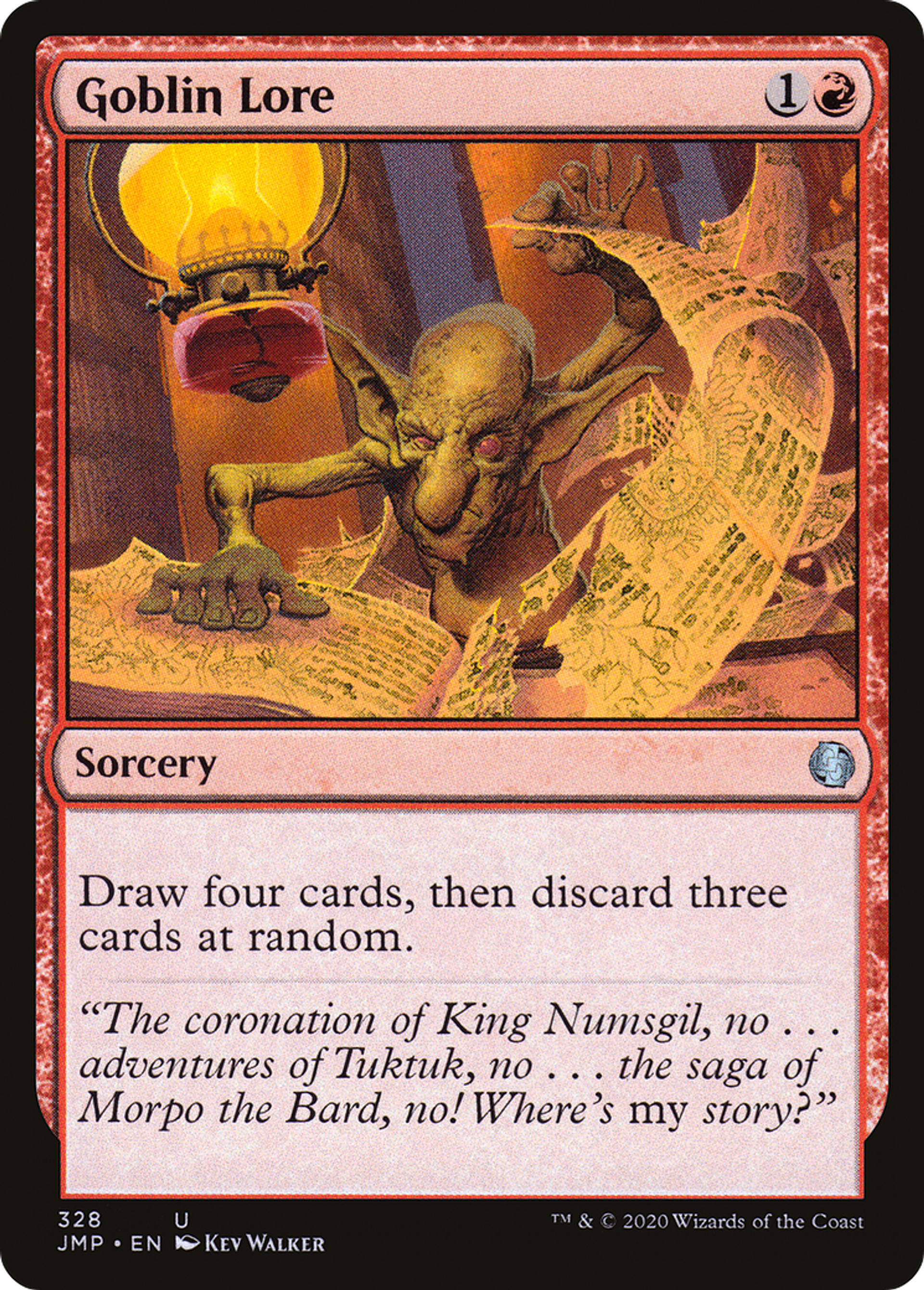 Goblin Lore — Jumpstart — Magic: The Gathering