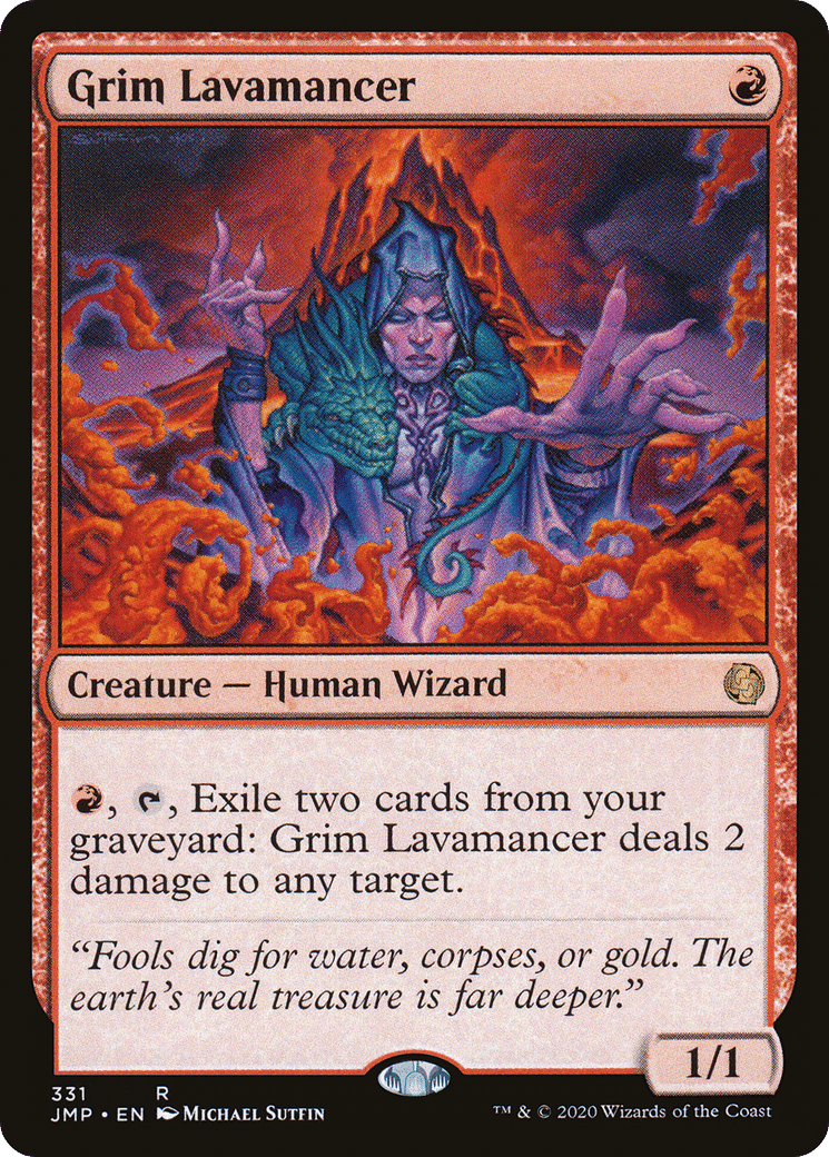 Grim Lavamancer — Jumpstart — Magic: The Gathering