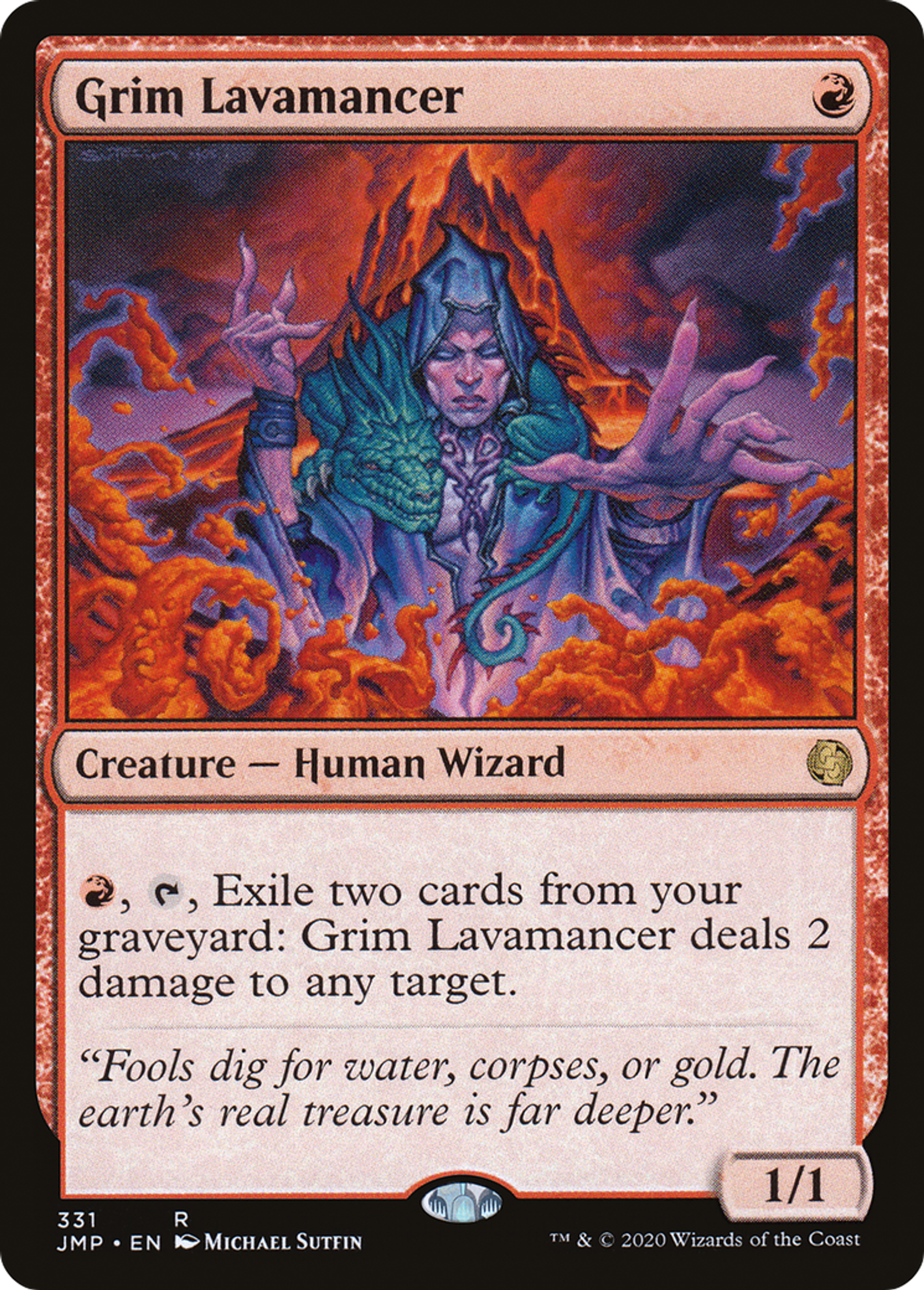 Grim Lavamancer — Jumpstart — Magic: The Gathering