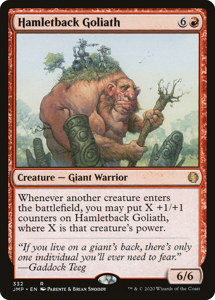 Hamletback Goliath — Jumpstart — Magic: The Gathering