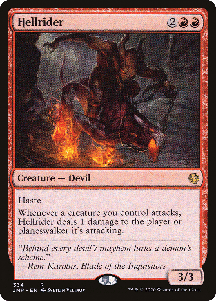 Hellrider — Jumpstart — Magic: The Gathering