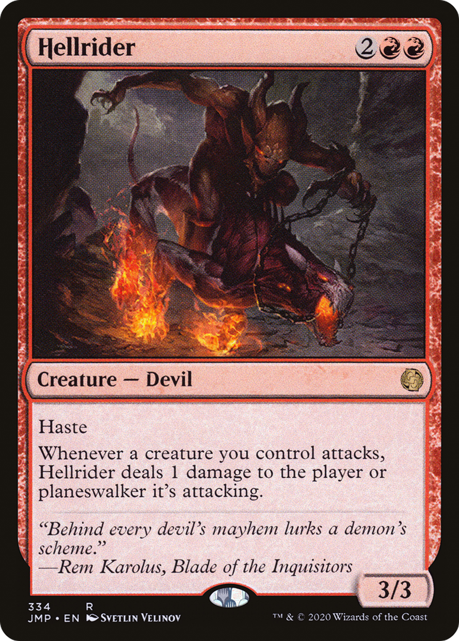 Hellrider — Jumpstart — Magic: The Gathering