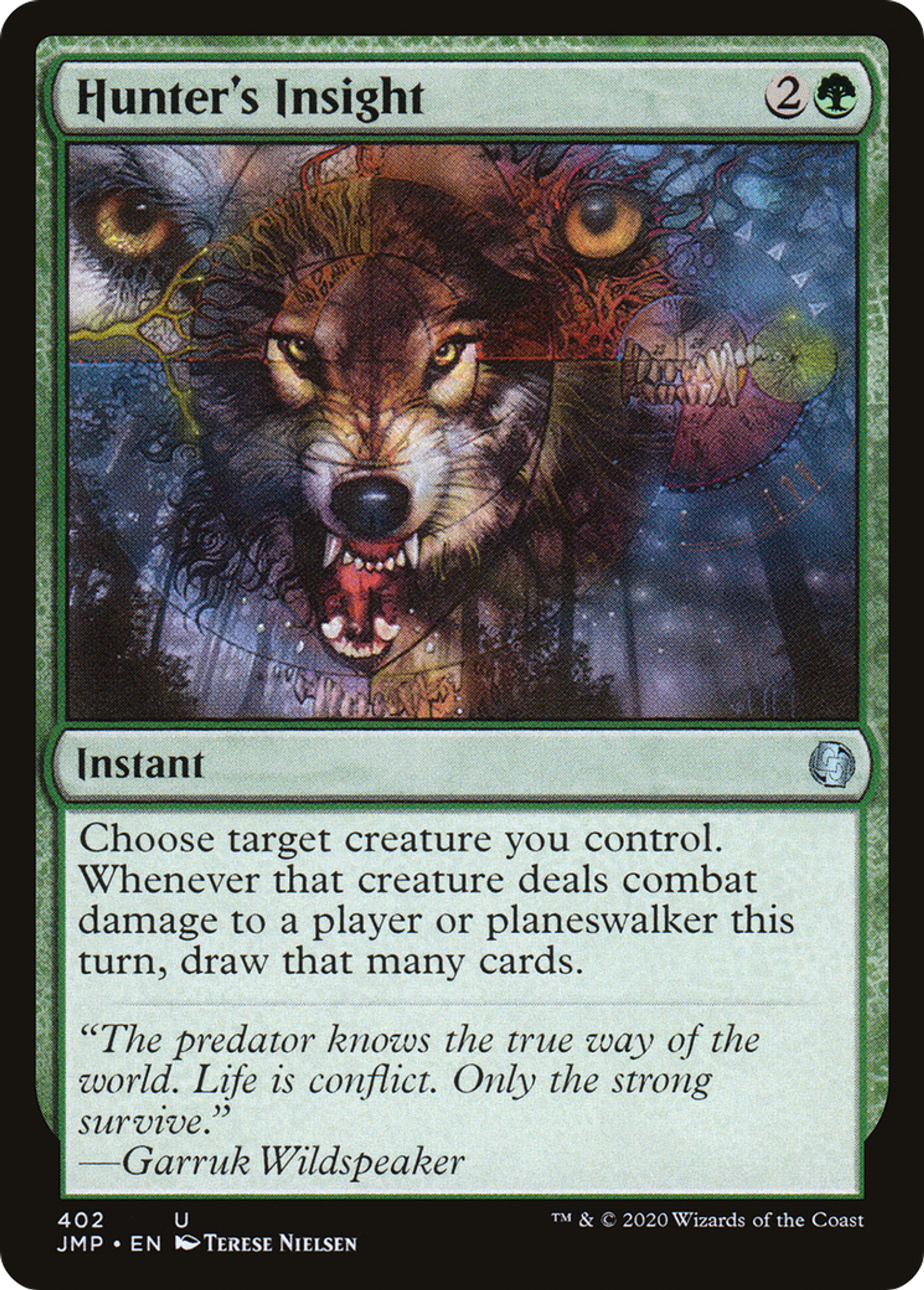 Perspicacité du chasseur — Jumpstart — Magic: The Gathering