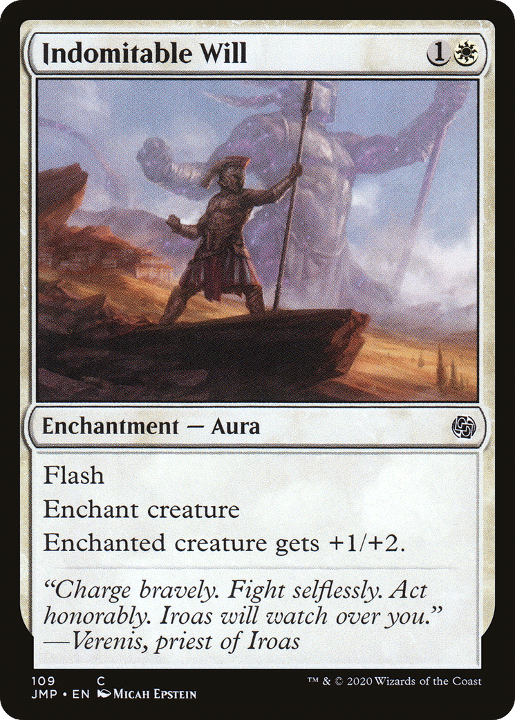 Indomitable Will — Jumpstart — Magic: The Gathering