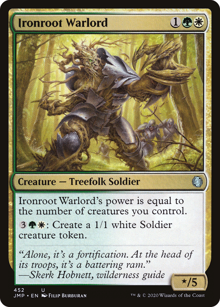 Ironroot Warlord — Jumpstart — Magic: The Gathering