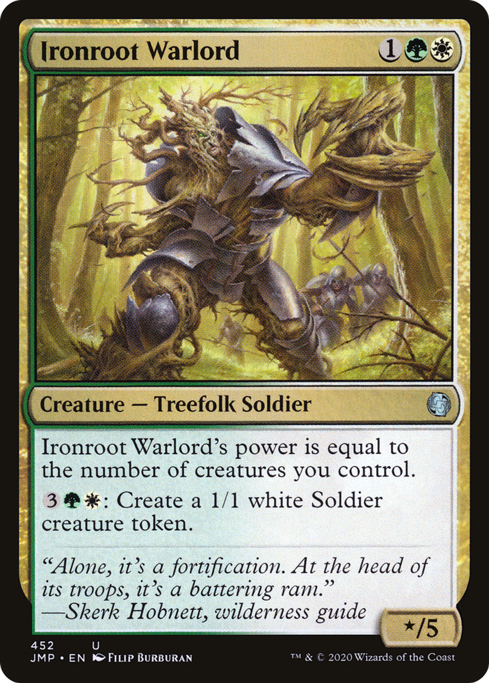 Ironroot Warlord — Jumpstart — Magic: The Gathering