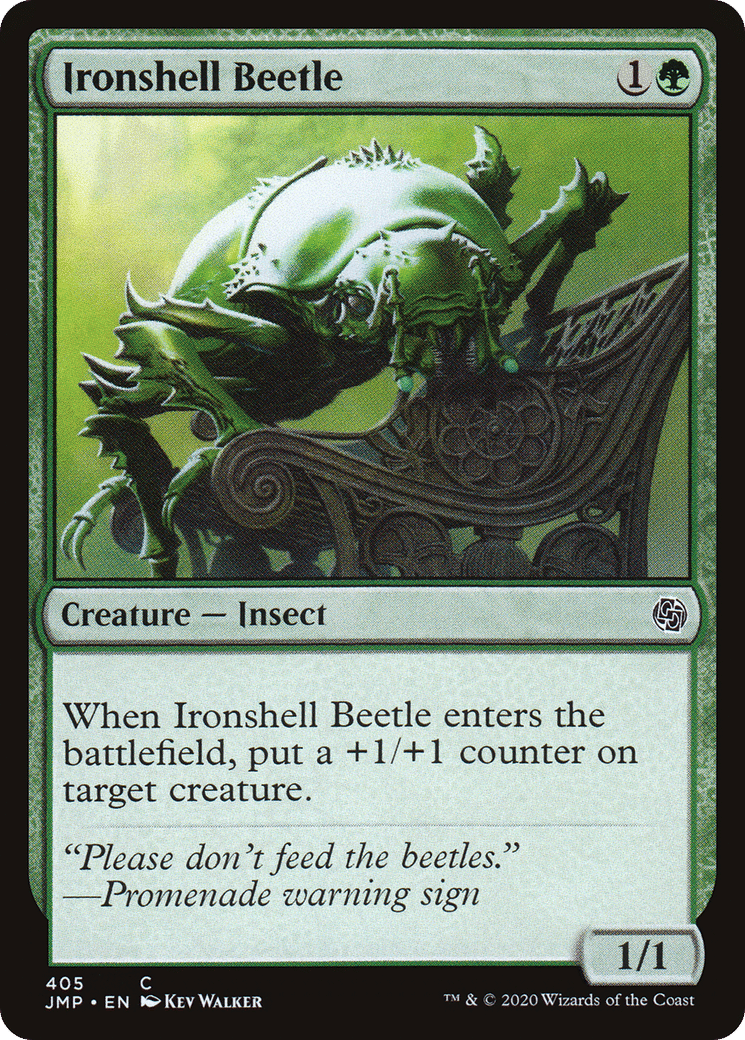 Ironshell Beetle — Jumpstart — Magic: The Gathering