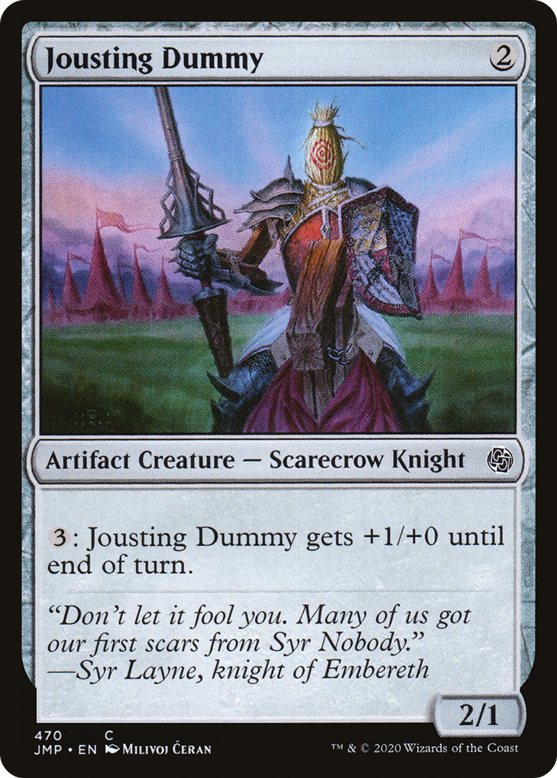 Jousting Dummy — Jumpstart — Magic: The Gathering