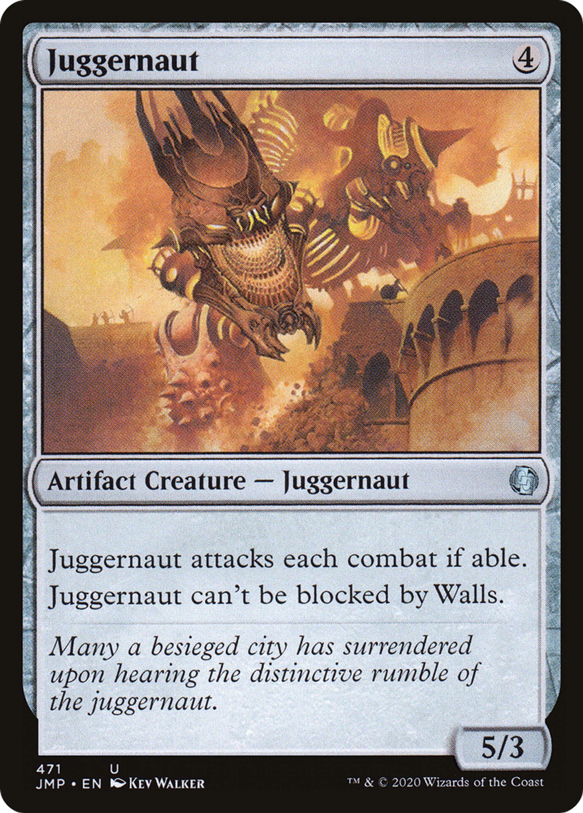 Juggernaut — Jumpstart — Magic: The Gathering