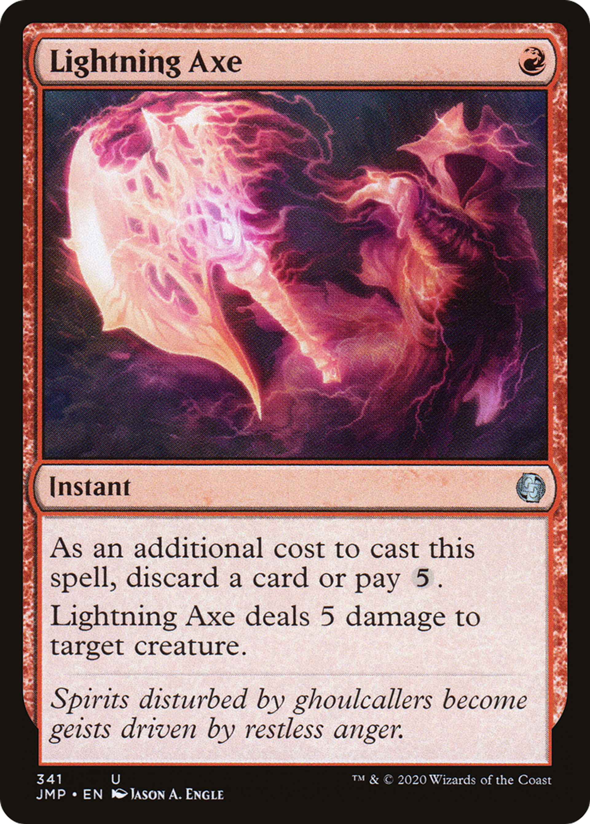 Hache d'éclairs — Jumpstart — Magic: The Gathering