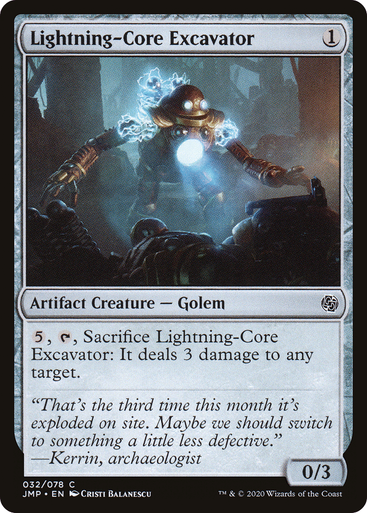 Lightning-Core Excavator — Jumpstart — Magic: The Gathering