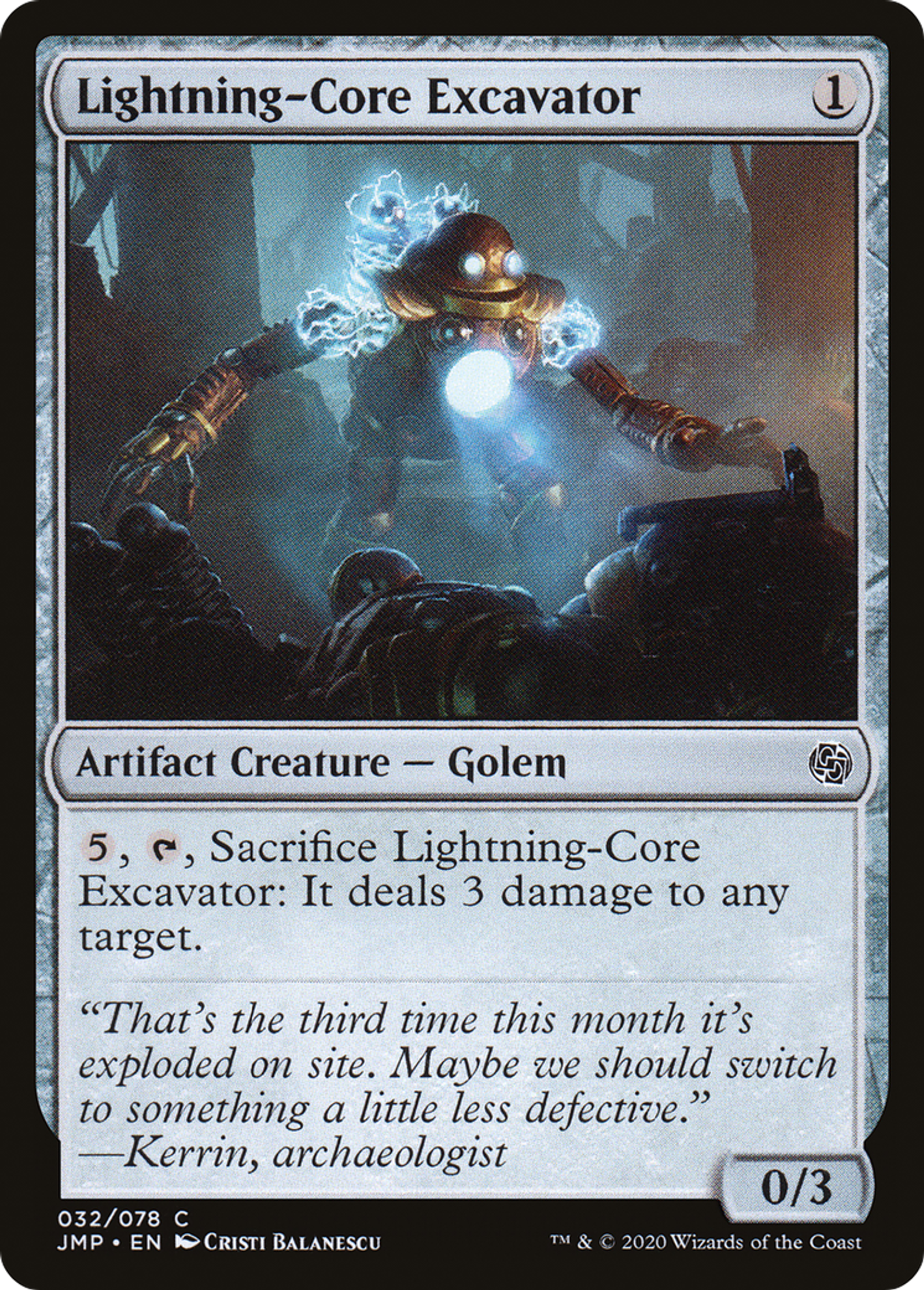 Lightning-Core Excavator — Jumpstart — Magic: The Gathering