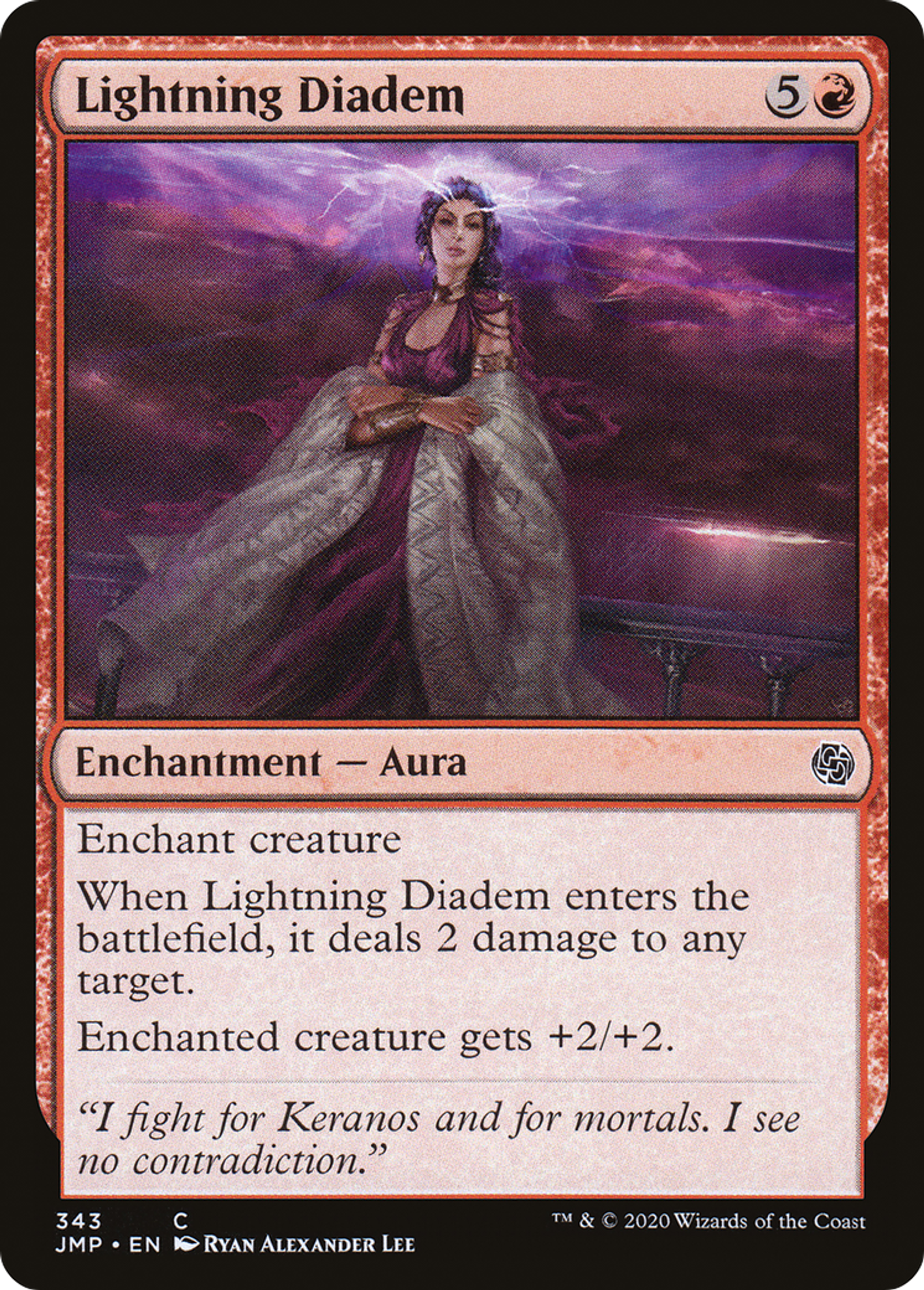 Diadème d'éclair — Jumpstart — Magic: The Gathering