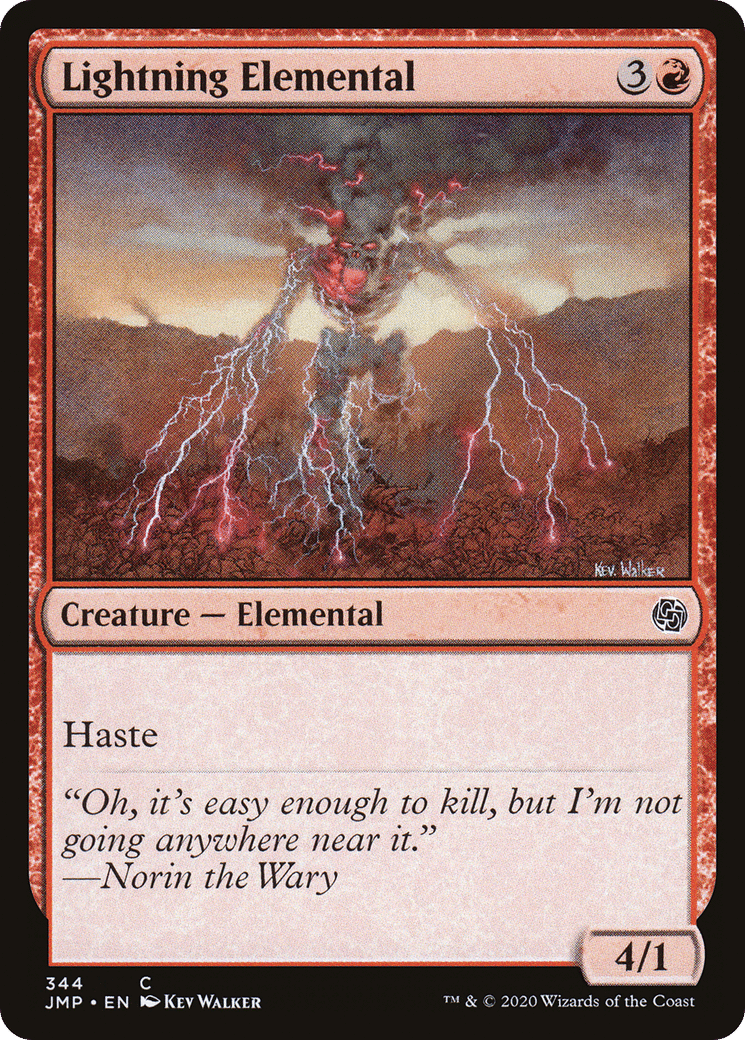 Lightning Elemental — Jumpstart — Magic: The Gathering