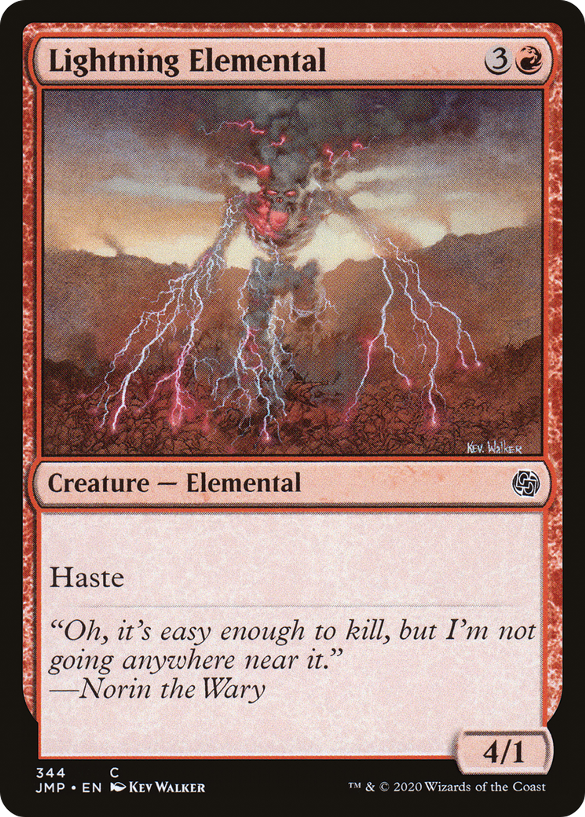 Élémental d'éclair — Jumpstart — Magic: The Gathering