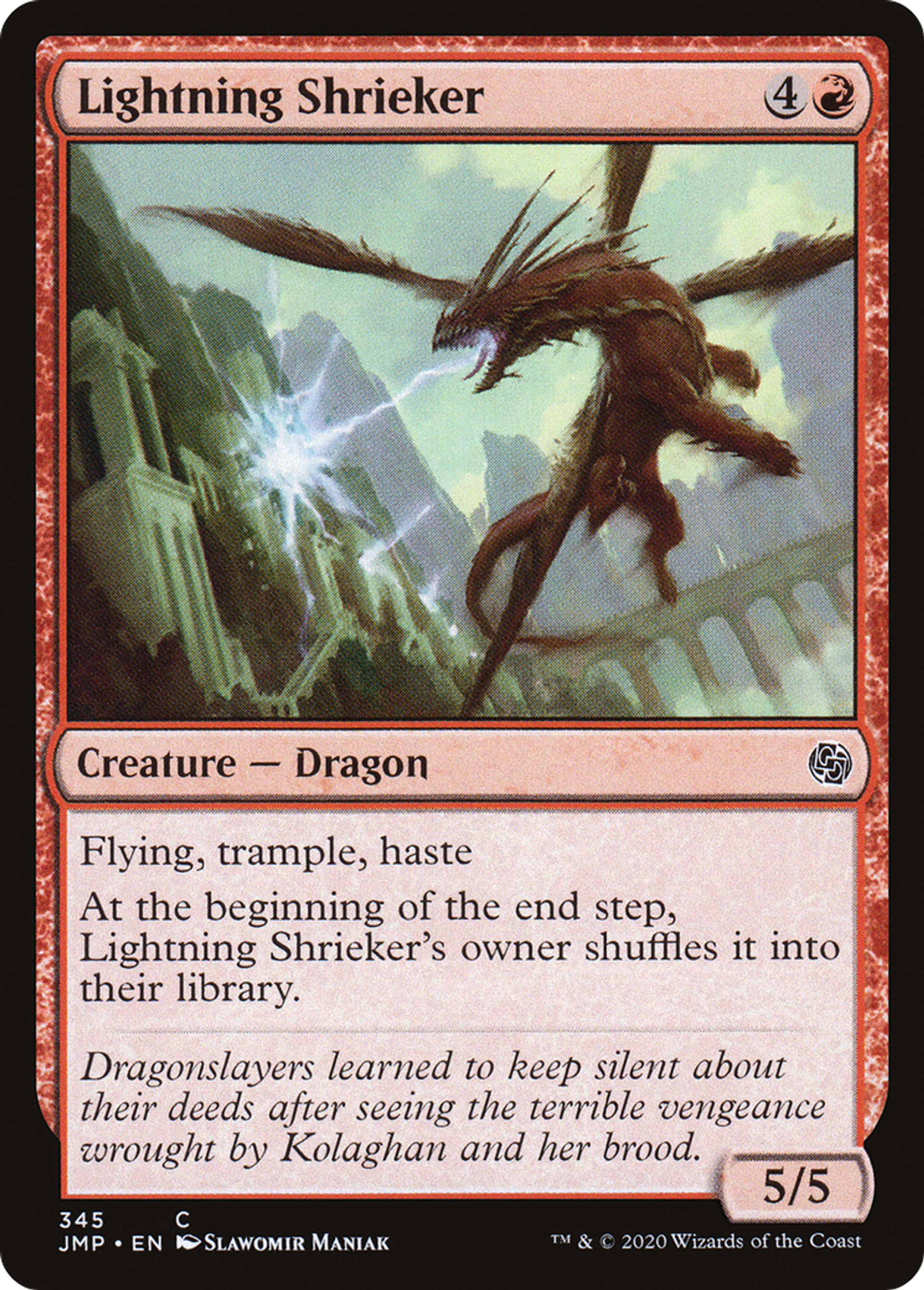Hurleur d'éclairs — Jumpstart — Magic: The Gathering