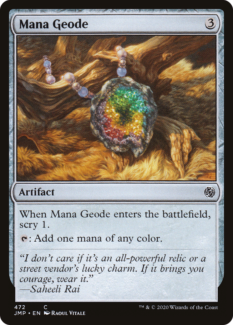 Géode de mana — Jumpstart — Magic: The Gathering