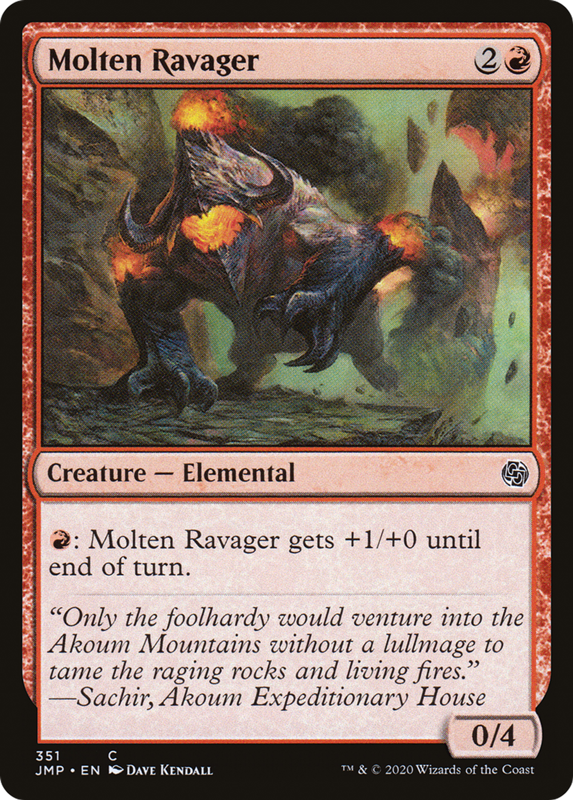 Dévastateur en fusion — Jumpstart — Magic: The Gathering