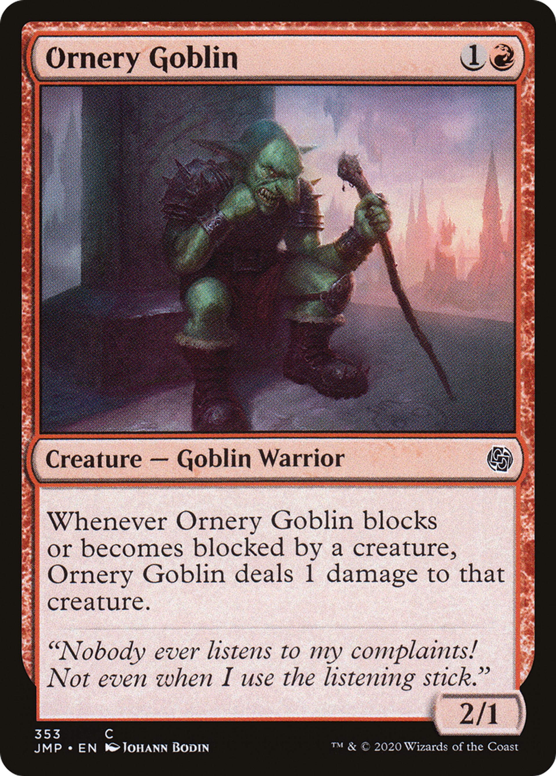 Gobelin hargneux — Jumpstart — Magic: The Gathering