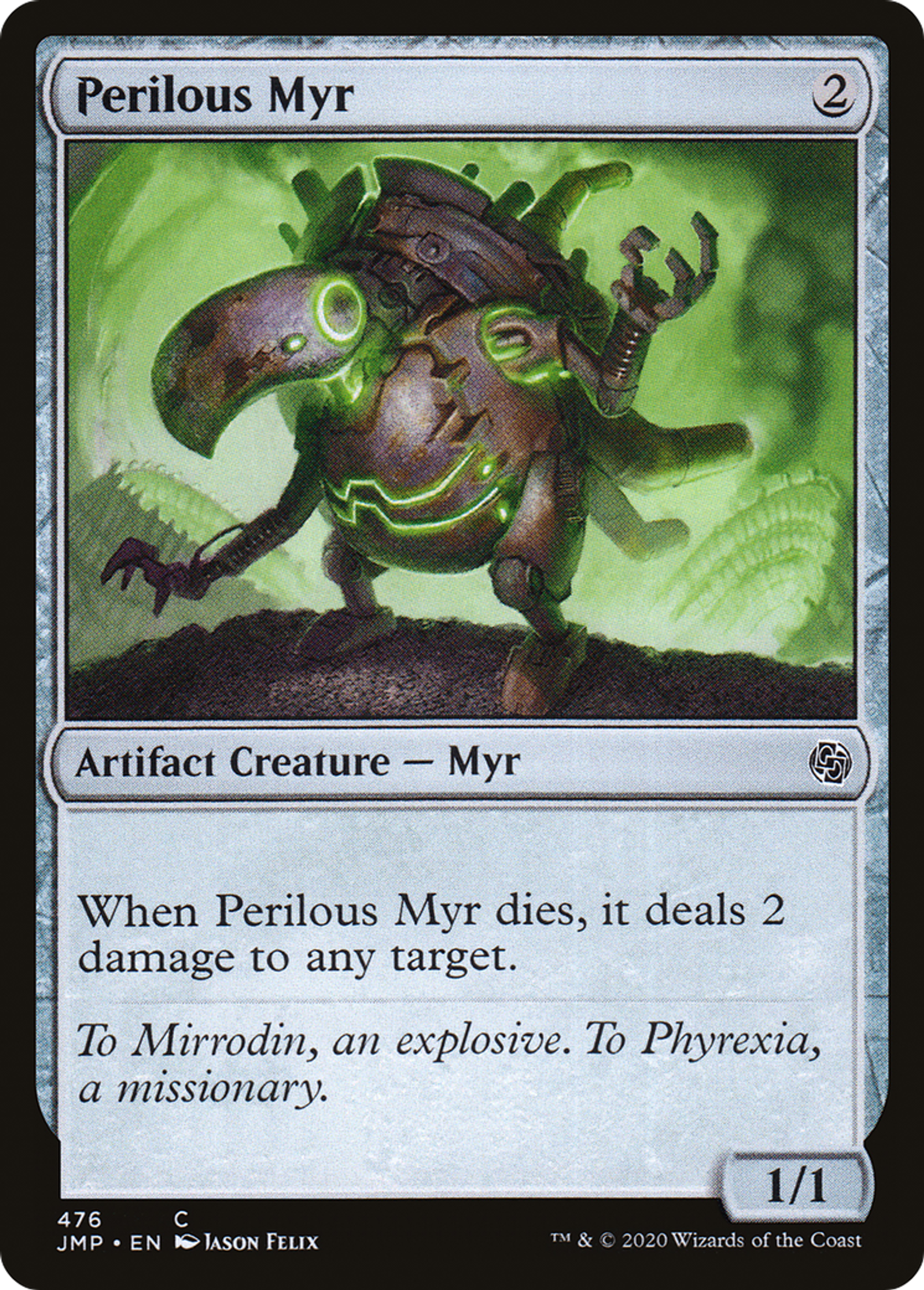 Perilous Myr — Jumpstart — Magic: The Gathering