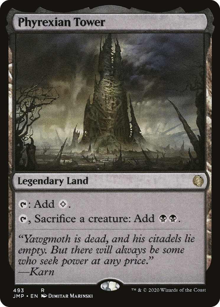 Phyrexian Tower — Jumpstart — Magic: The Gathering