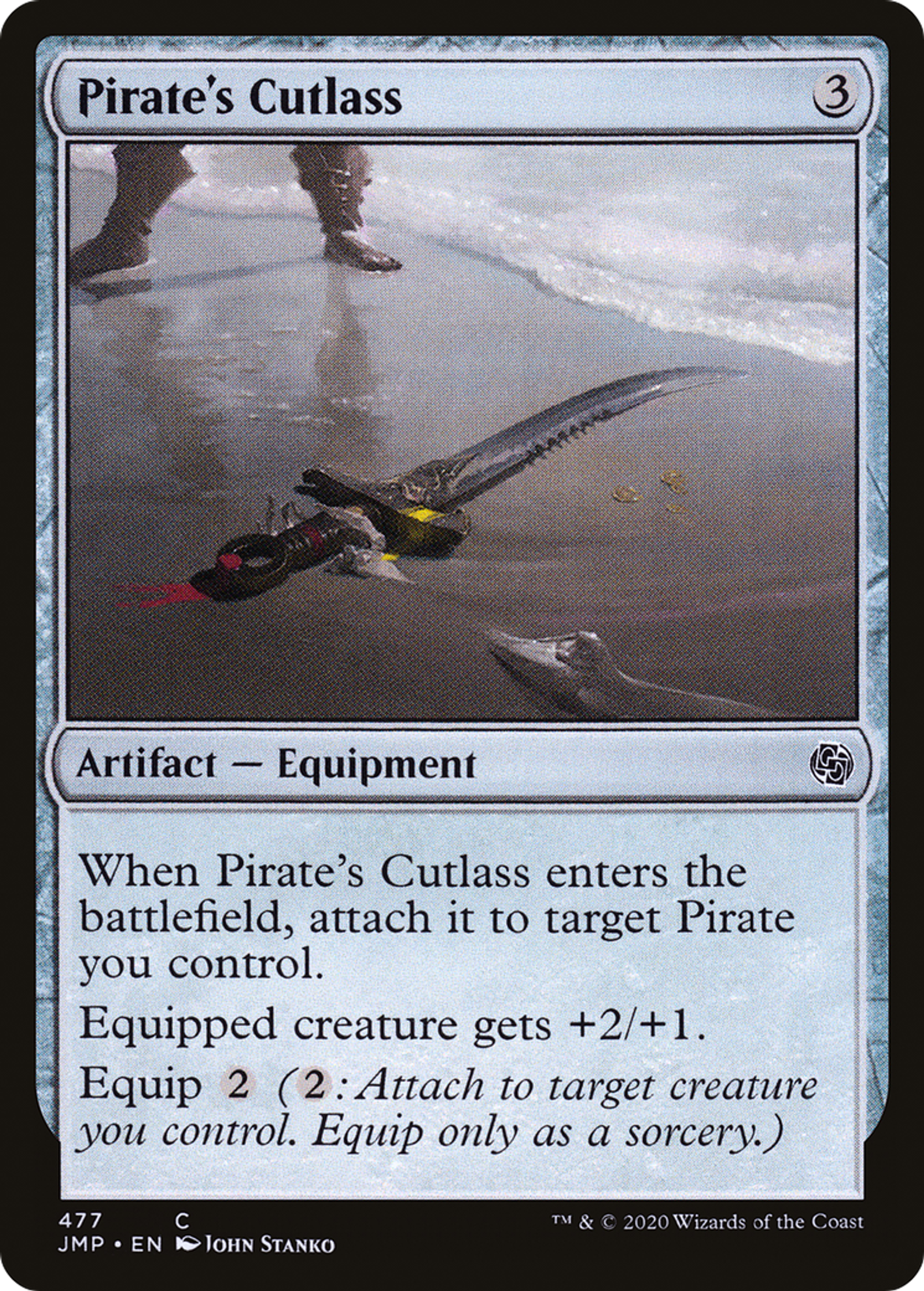 Pirate's Cutlass — Jumpstart — Magic: The Gathering