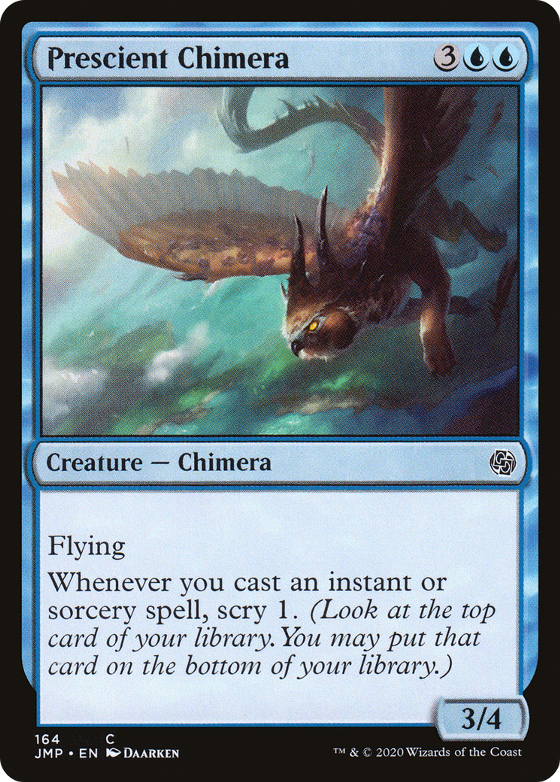 Prescient Chimera — Jumpstart — Magic: The Gathering
