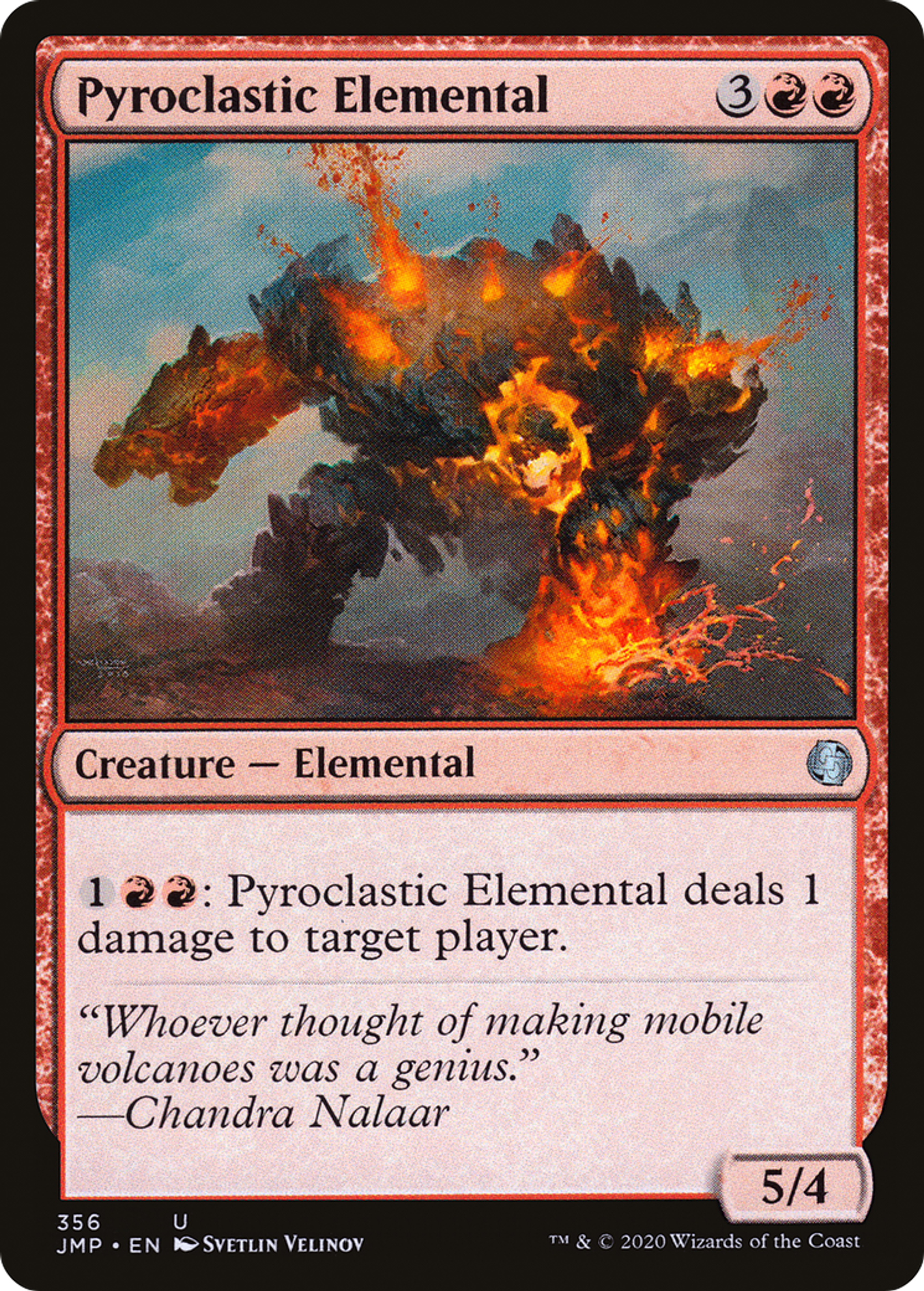 Élémental pyroclastique — Jumpstart — Magic: The Gathering