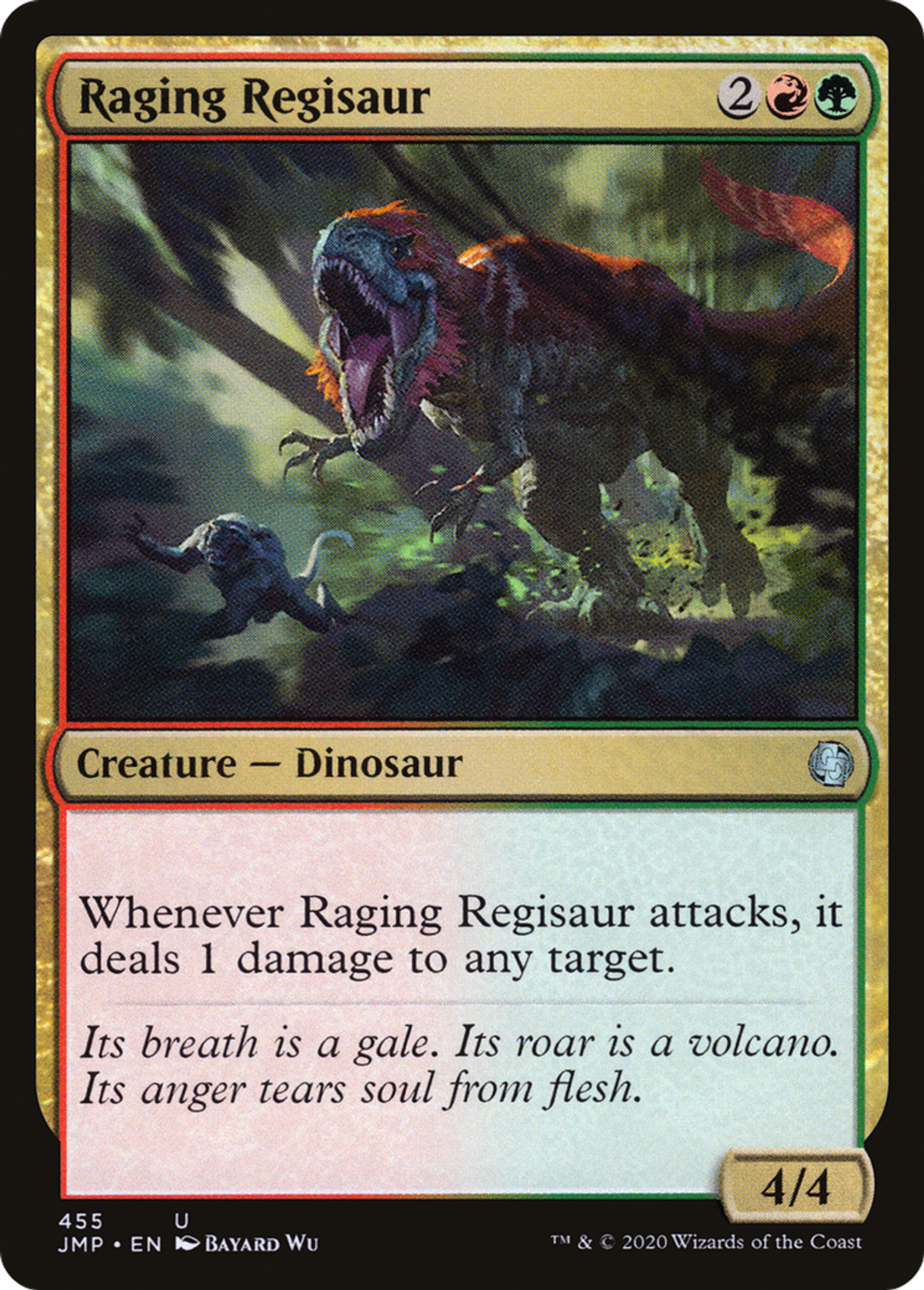 Raging Regisaur — Jumpstart — Magic: The Gathering