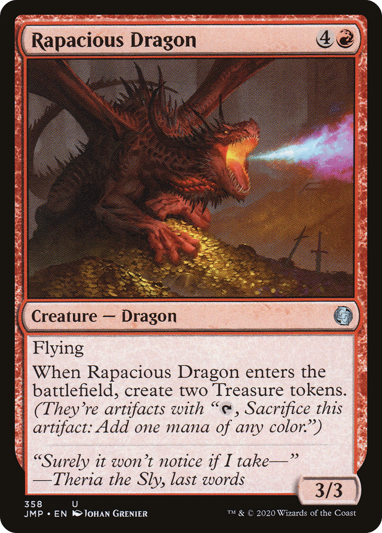 Rapacious Dragon — Jumpstart — Magic: The Gathering