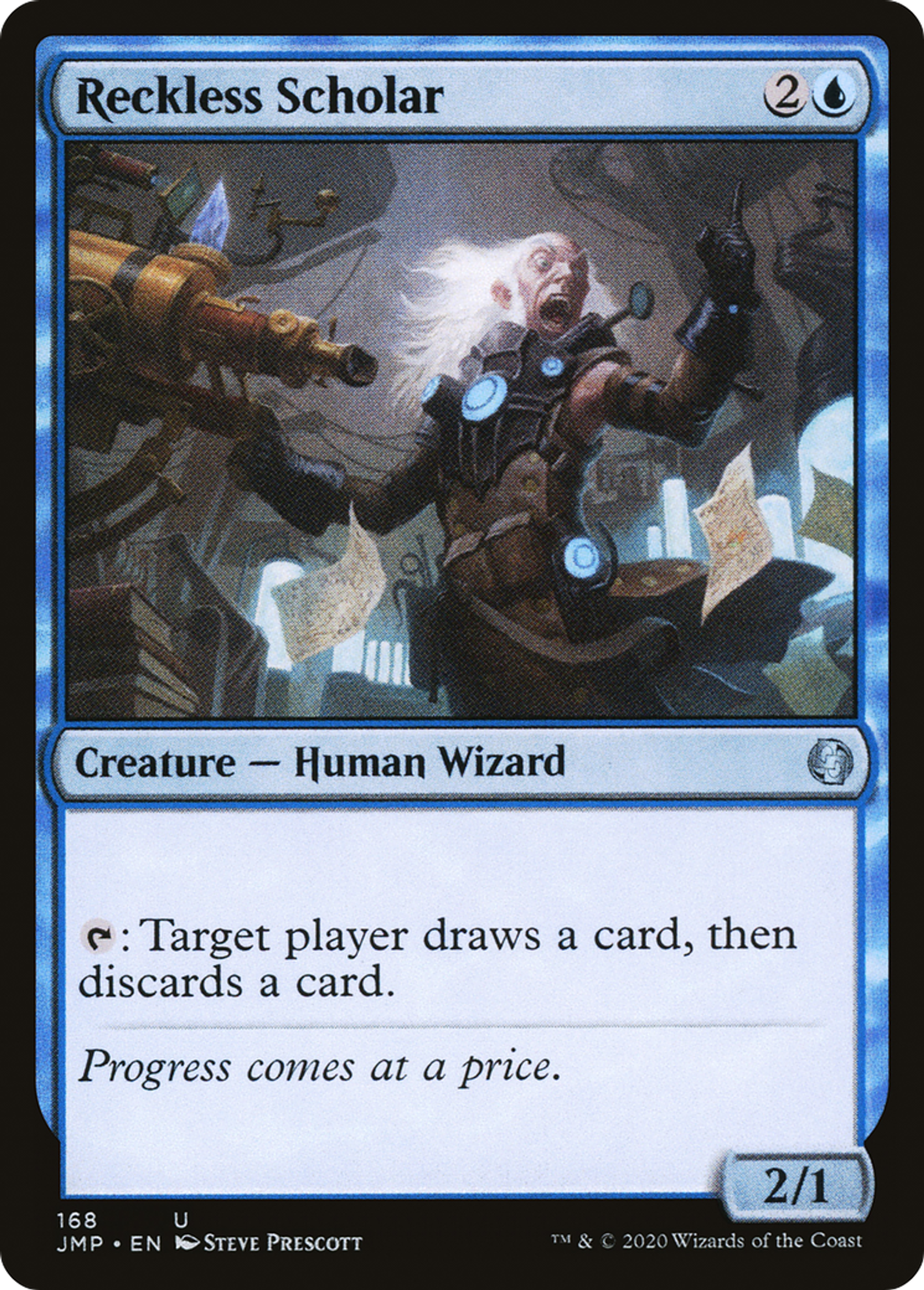 Reckless Scholar — Jumpstart — Magic: The Gathering