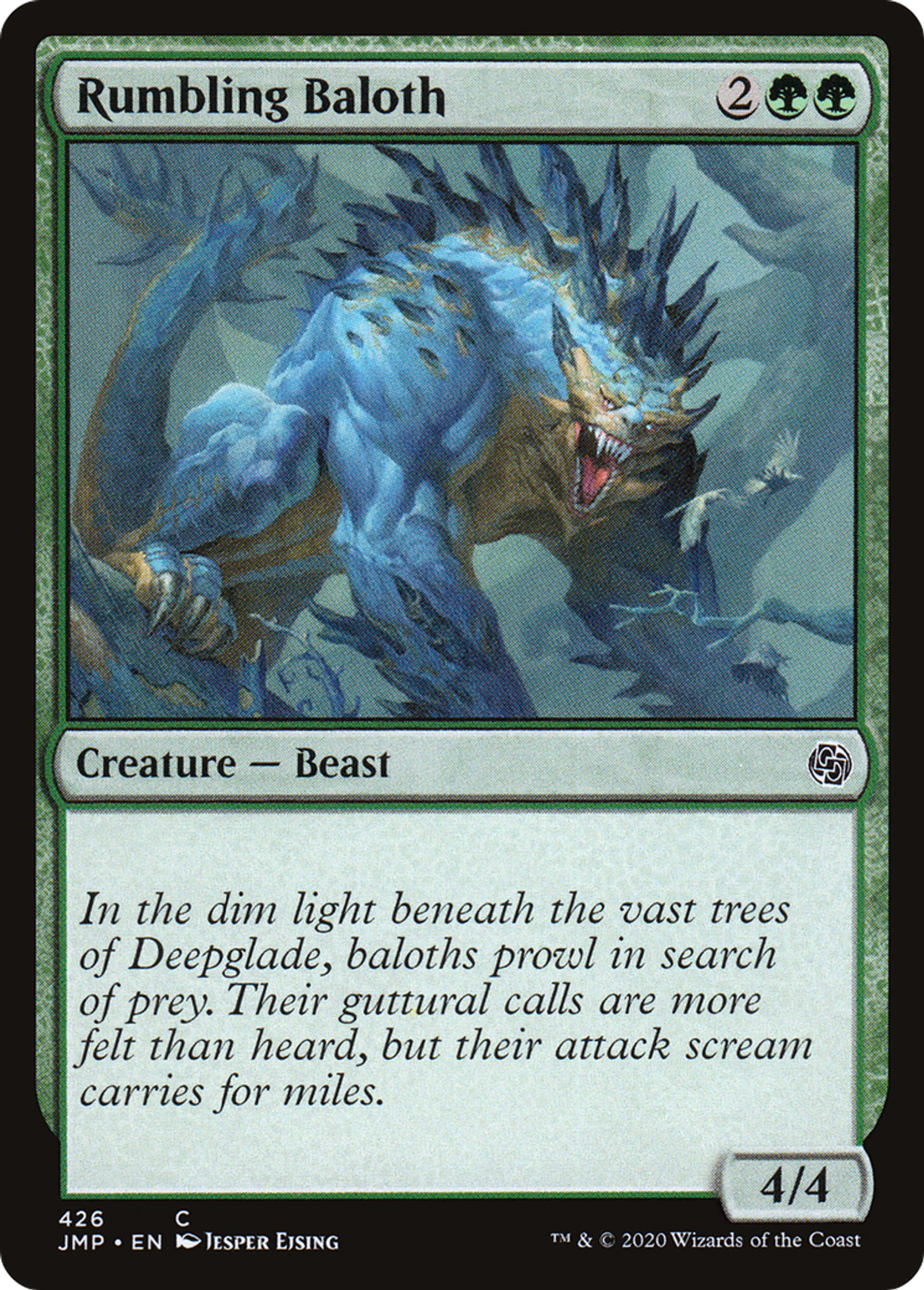 Rumbling Baloth — Jumpstart — Magic: The Gathering