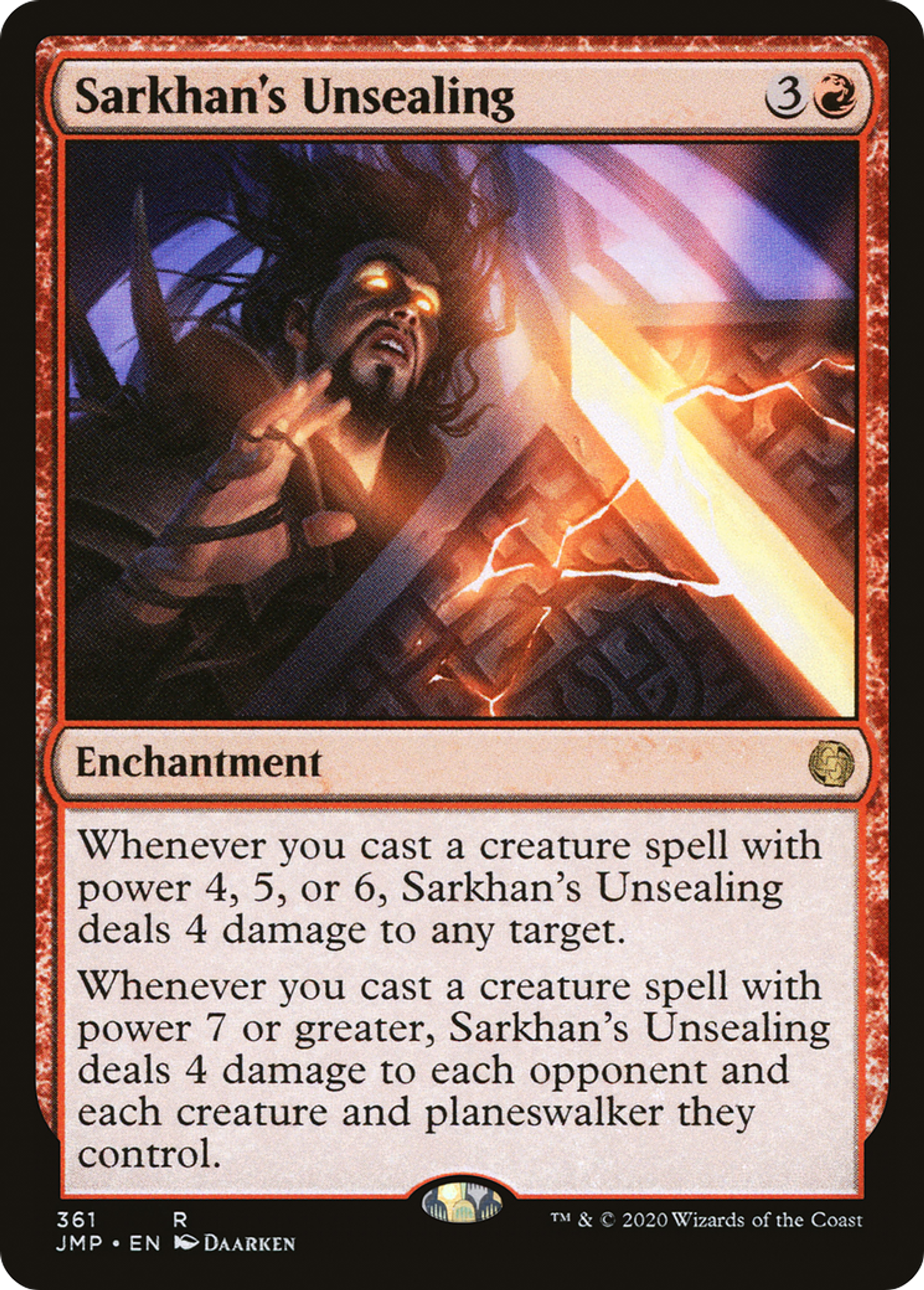 Sarkhan's Unsealing — Jumpstart — Magic: The Gathering