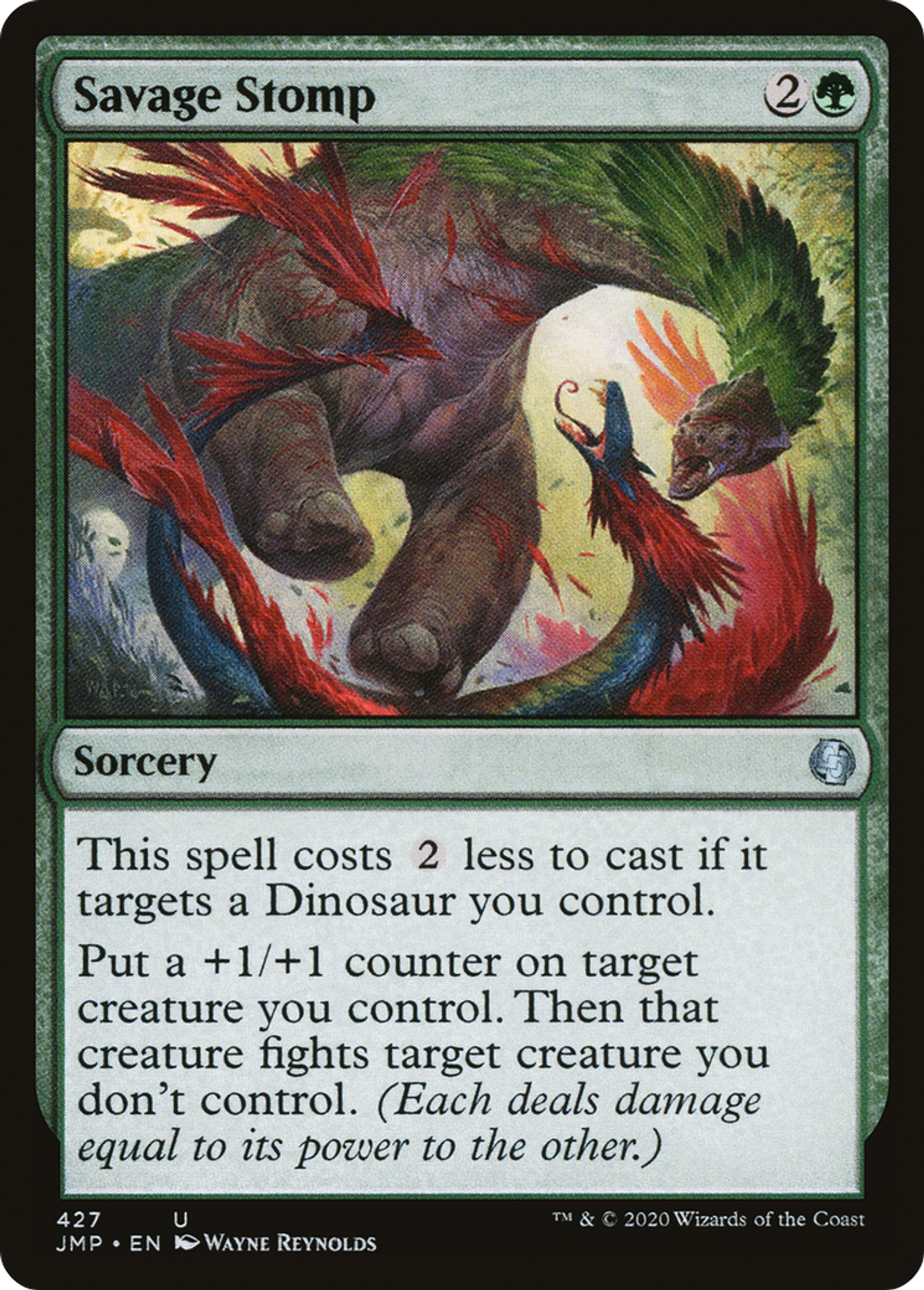 Savage Stomp — Jumpstart — Magic: The Gathering