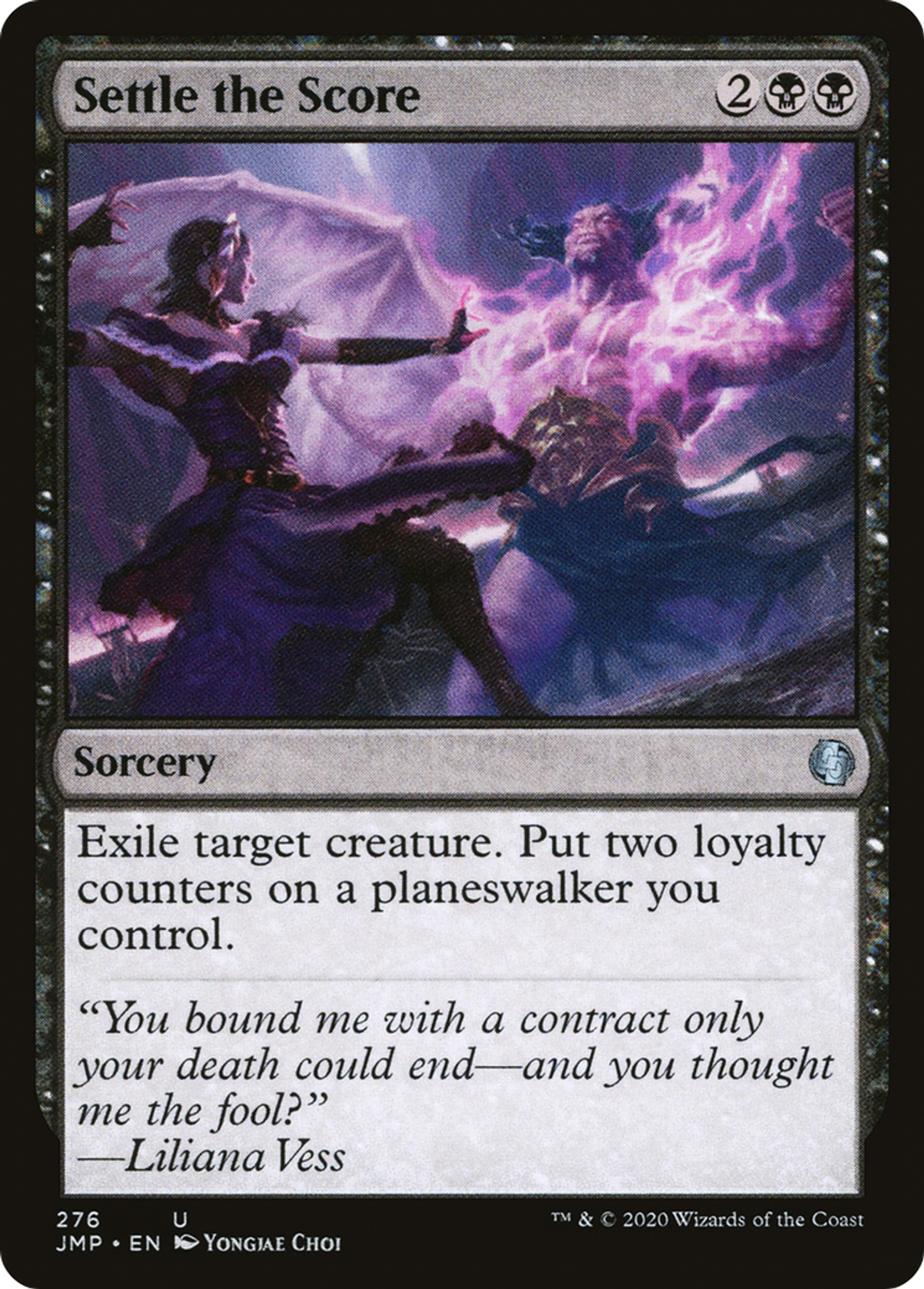 Règlement de comptes — Jumpstart — Magic: The Gathering