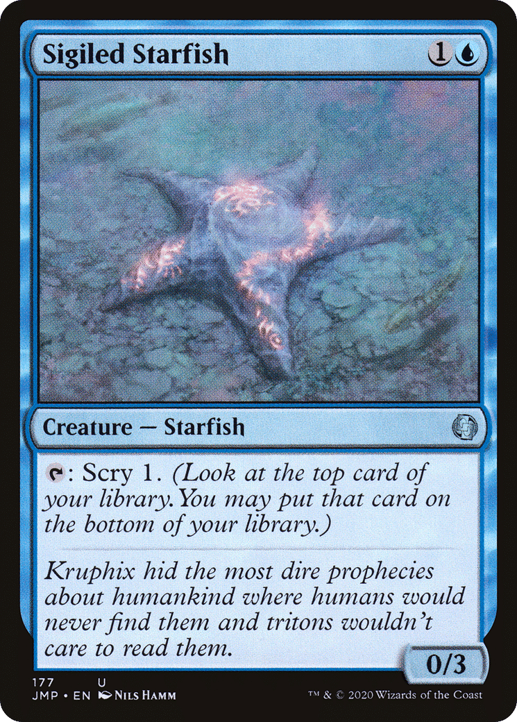 Sigiled Starfish — Jumpstart — Magic: The Gathering