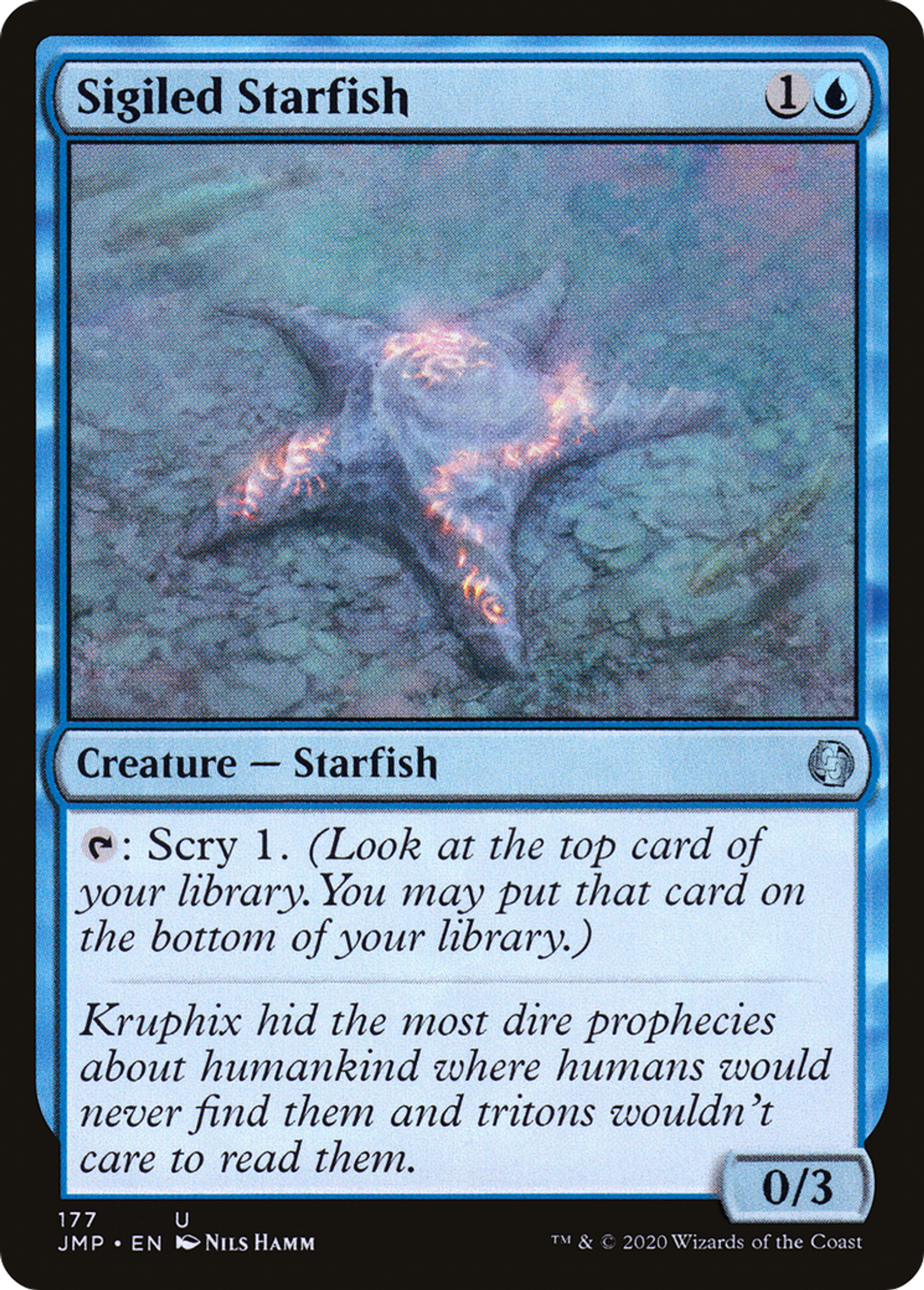Étoile de mer sigillaire — Jumpstart — Magic: The Gathering