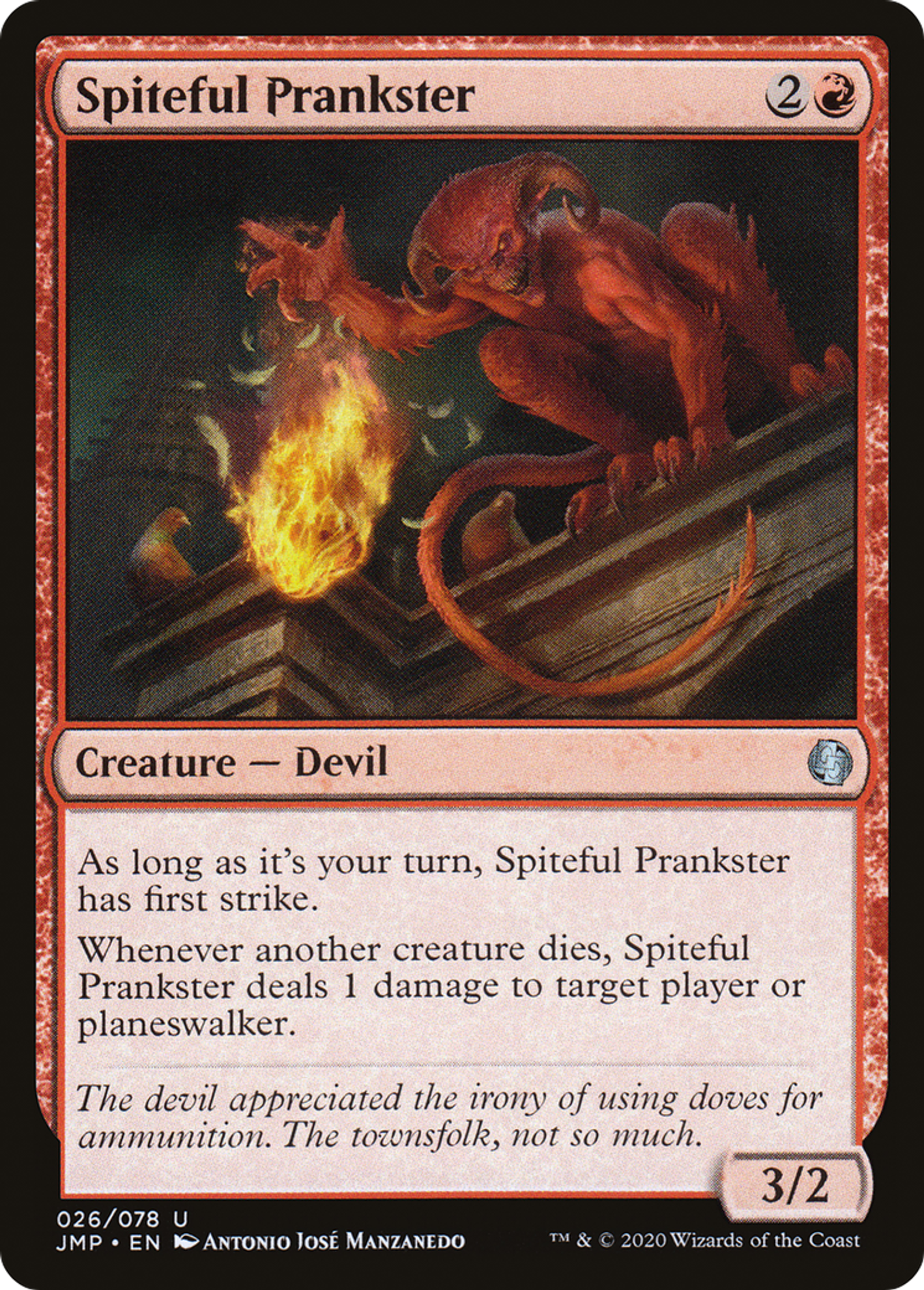 Plaisantin malveillant — Jumpstart — Magic: The Gathering