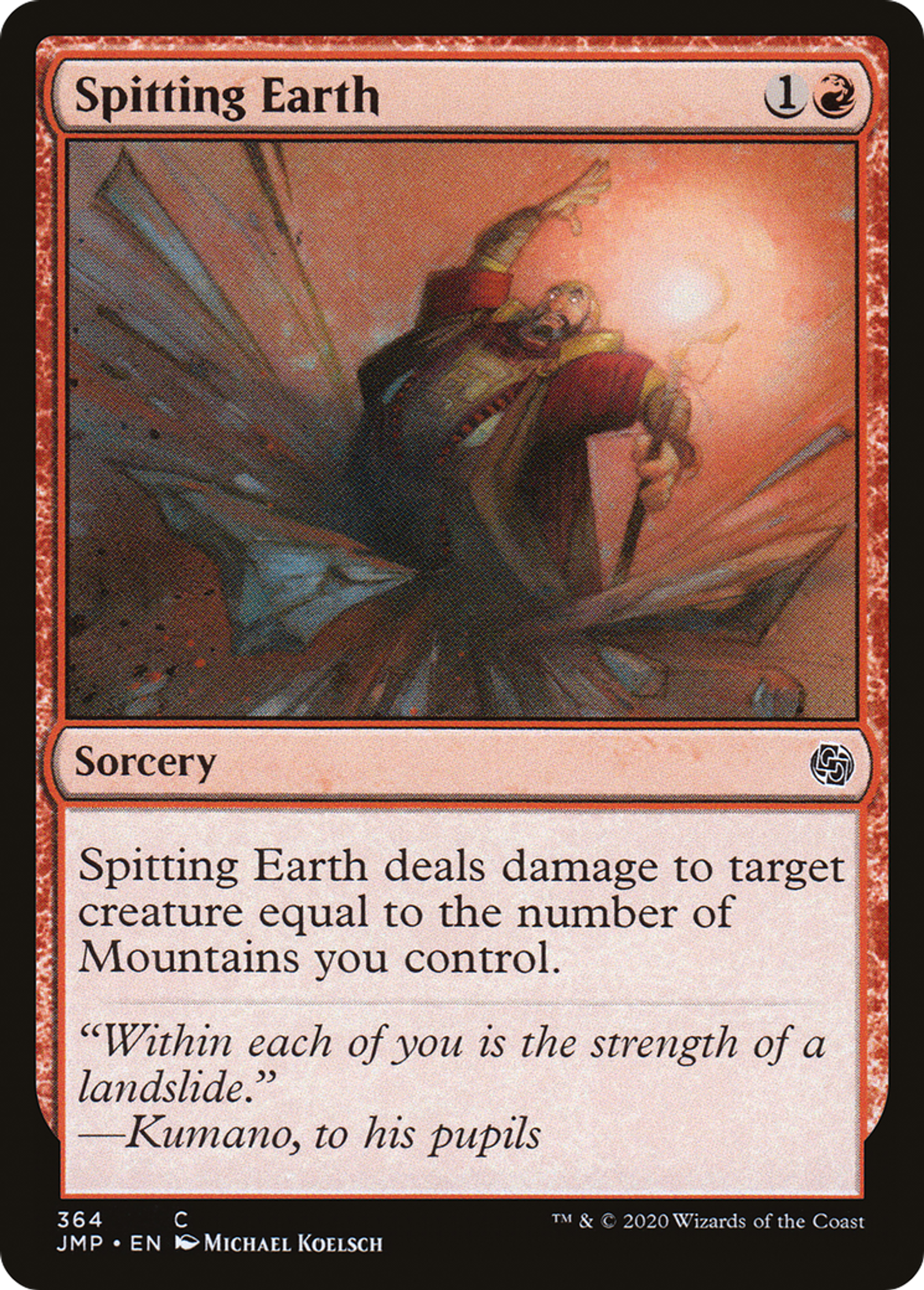Spitting Earth — Jumpstart — Magic: The Gathering